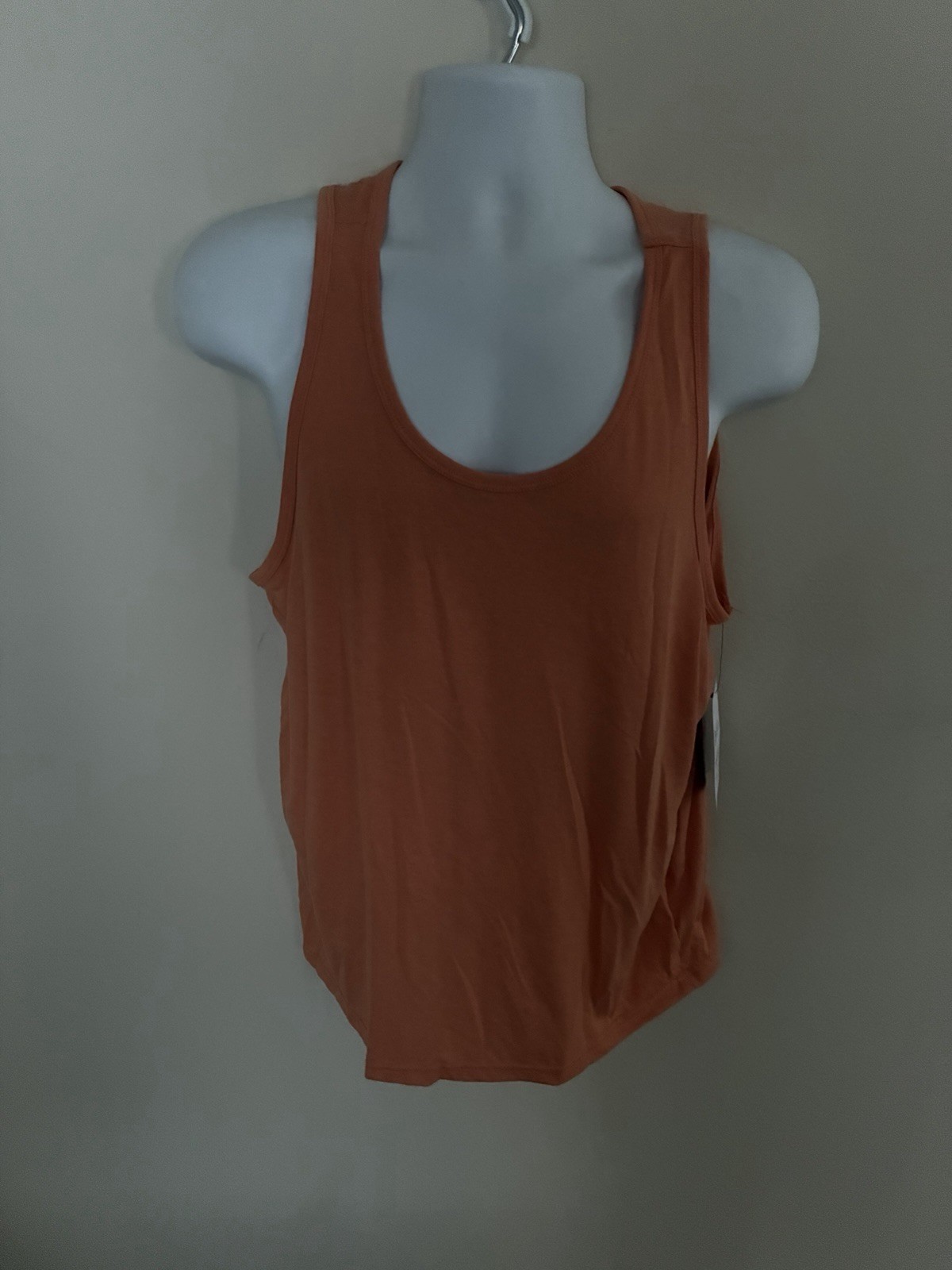ATHLETIC WORKS MENS ORANGE ADORE TRI-BLEND TANK SIZE 2XL NEW WITH TAGS