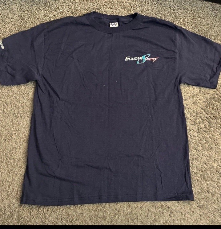 Mobile Suit Gundam SEED Destiny Bandai Anime Promo Shirt 2007