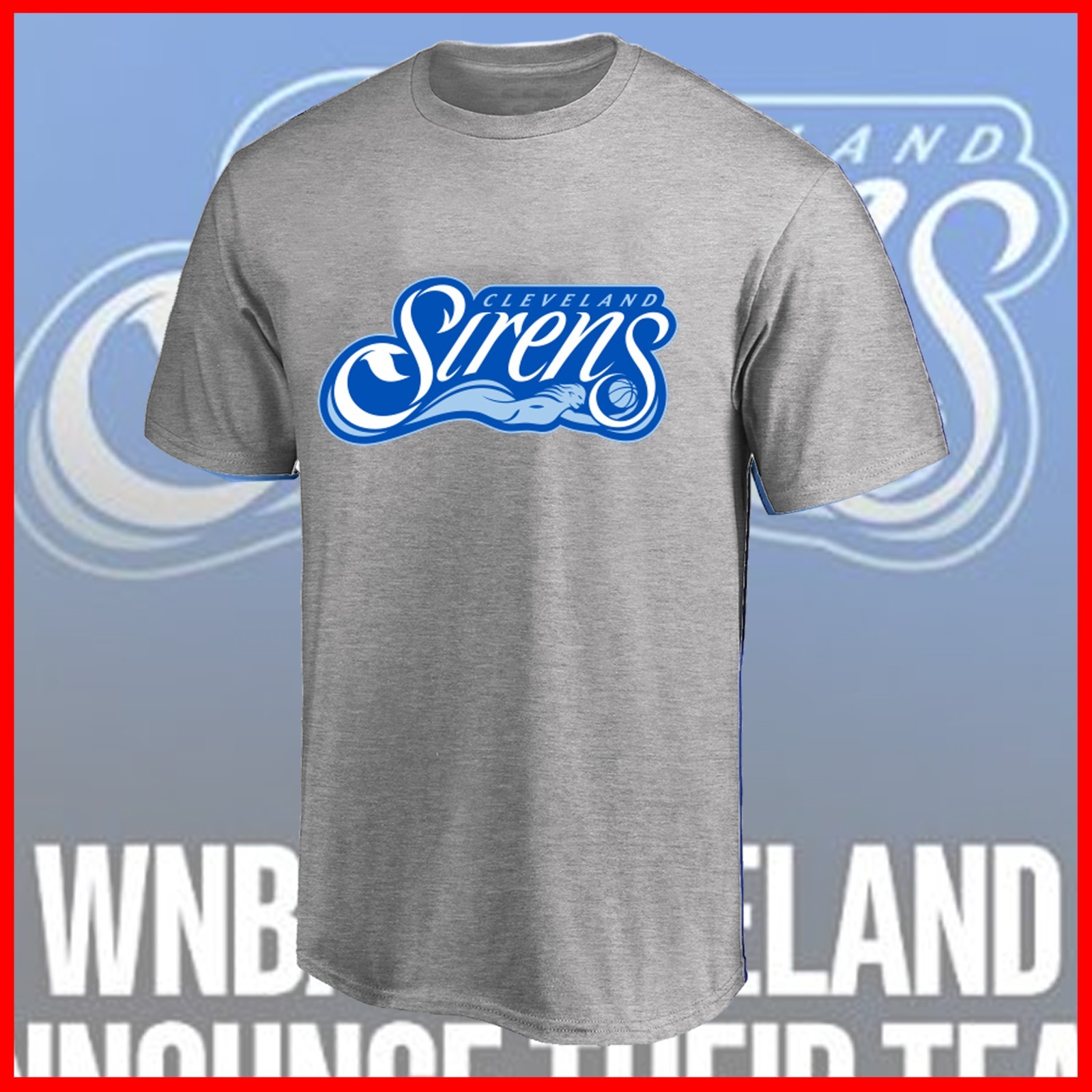 🔥 HOT NEW 2026 Welcome Cleveland Sirens shirt New Basketball Team All Size