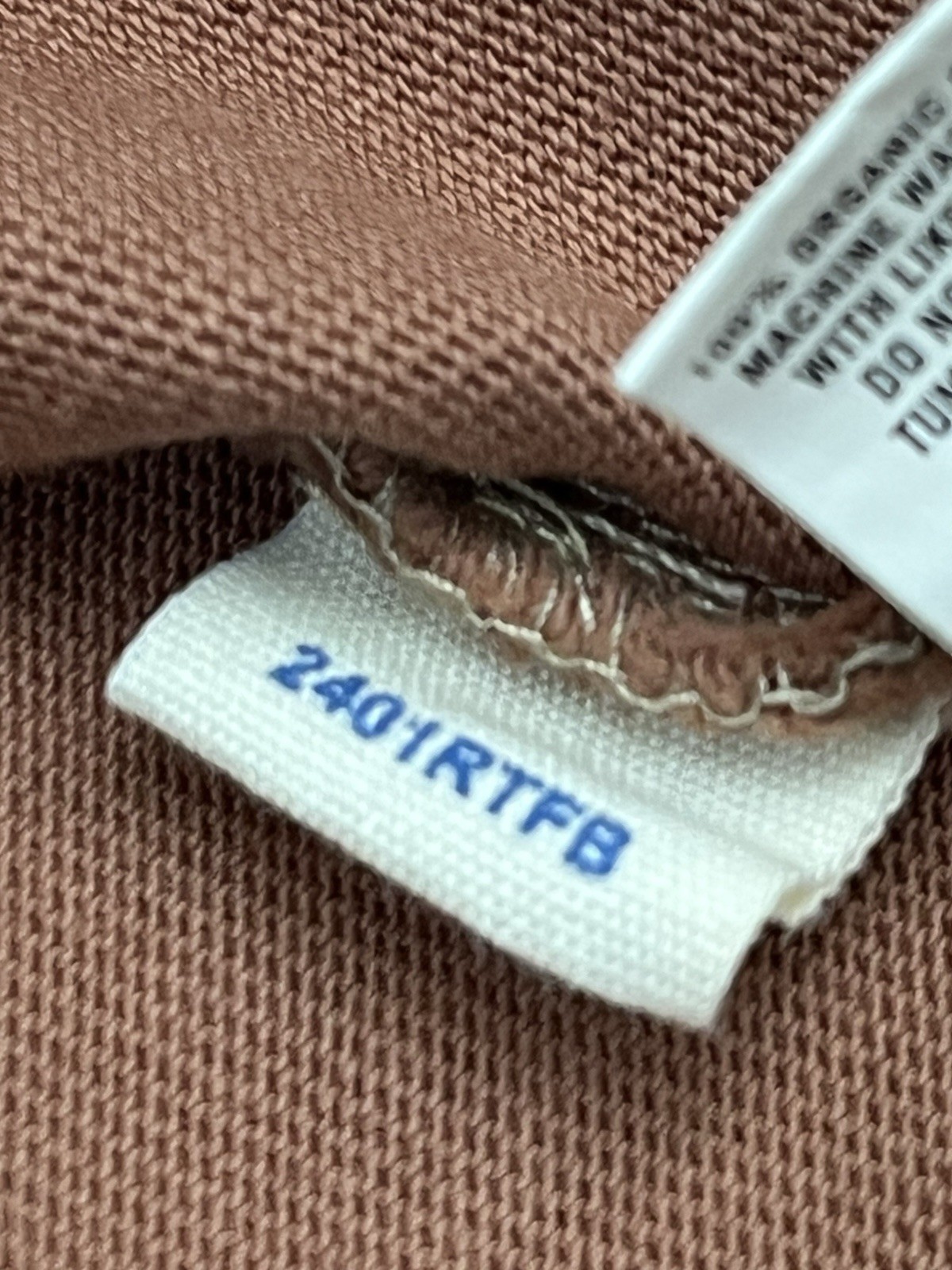 Taylor Stitch T Shirt Mens 44 Brown Heavyweight 100% Organic Cotton