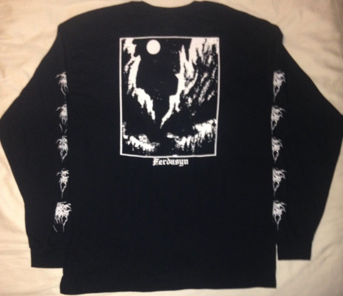 DARKTHRONE Transilvanian Hunger Long Sleeve Shirt old funeral isengard midnight.
