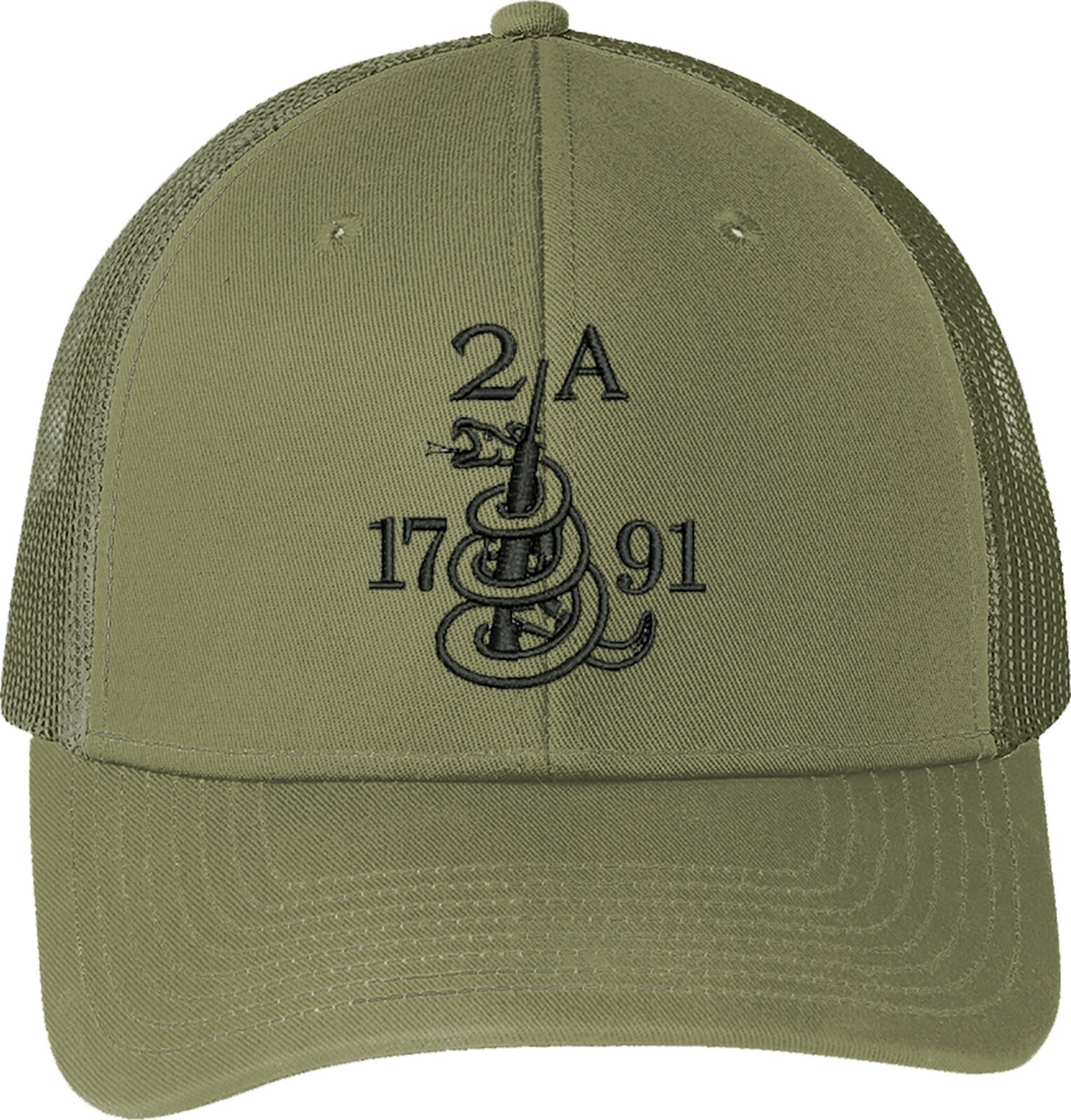 Gun 2A 1791 2nd Amendment Gift New Embroidered One Size Fits All Baseball Hats