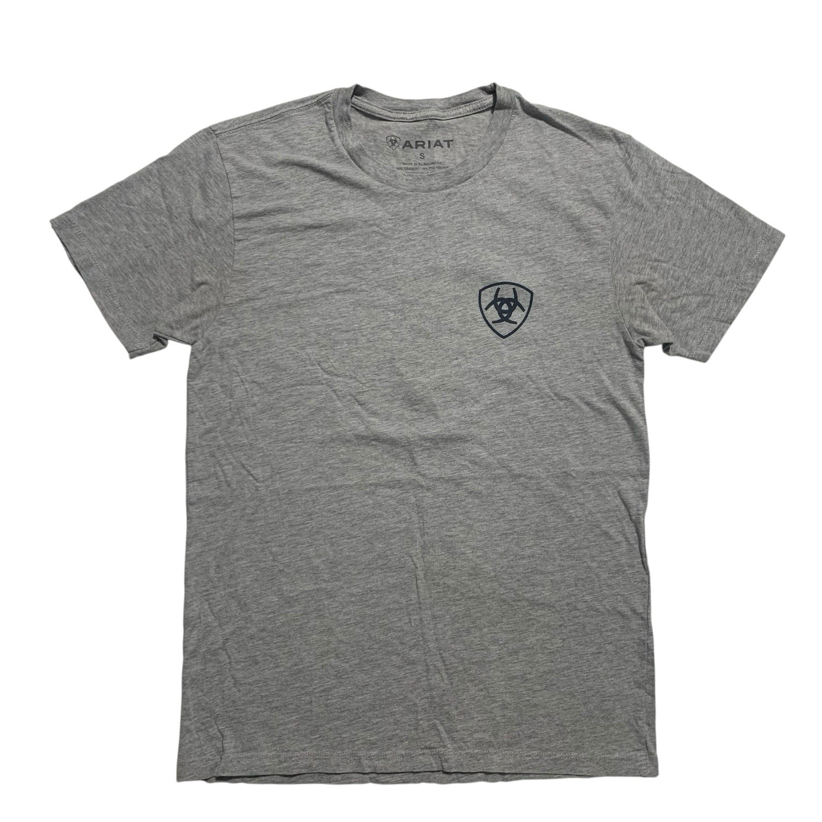 Ariat Men’s Ariat Flag Circle Crew Neck Short Sleeve T-Shirt Tee