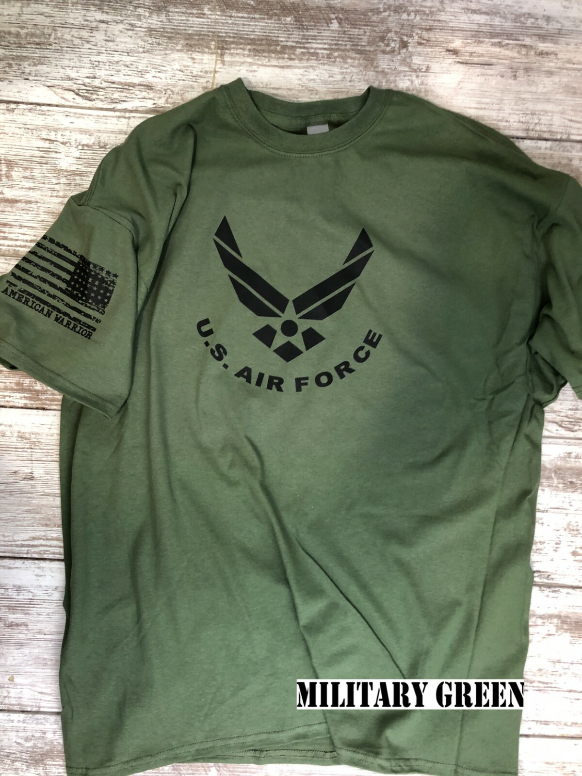 Air Force Military T-shirt With DD-214 Alumni USAF 112G