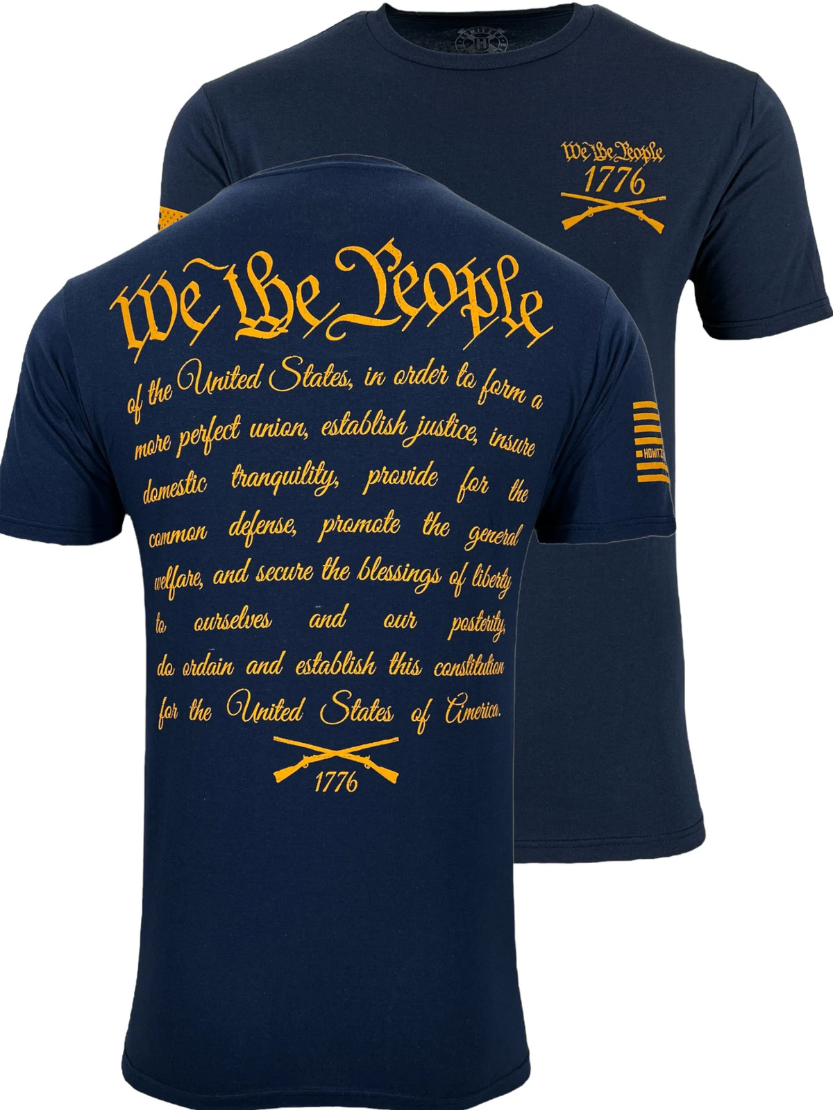 Howitzer Style Men’s T-Shirt WE WILL DEFEND Military Grunt MFG S-5XL
