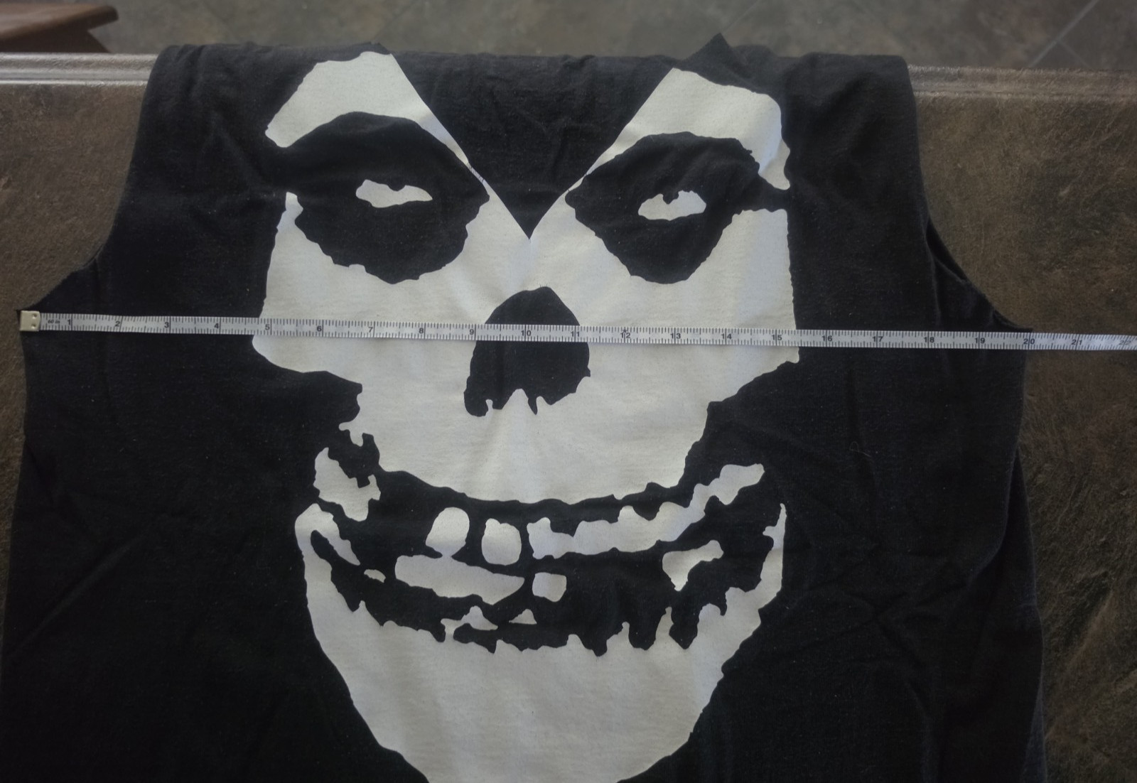 VTG Y2K DIY Misfits Cutt Off Shirt: Crust Punk Metal MOTO Thrashed Goth