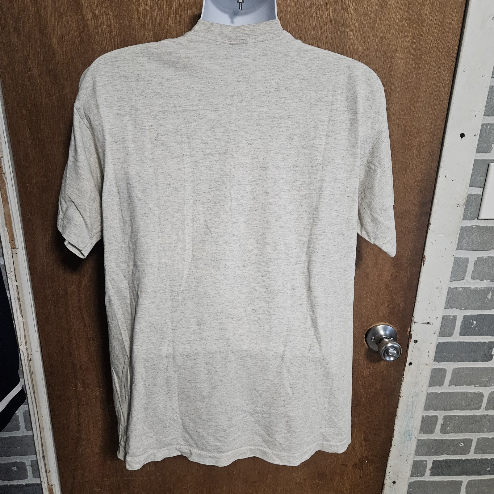 Vintage Dickies Shirt Mens XL Gray Faded Gradient Pocket Single Stitch