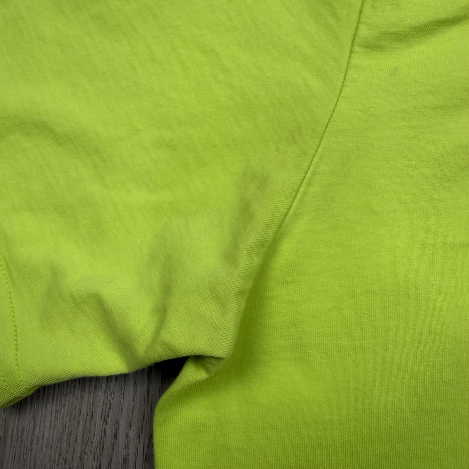 Nike Shirt Mens XL Volt Yellow Off-White Logo Eagle Air Force 1 Graphic Tee