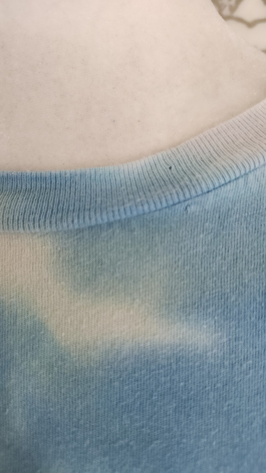 RIPNDIP Boomer Gang Blue & Yellow Tie Dye T-Shirt Sz M cats and mushrooms