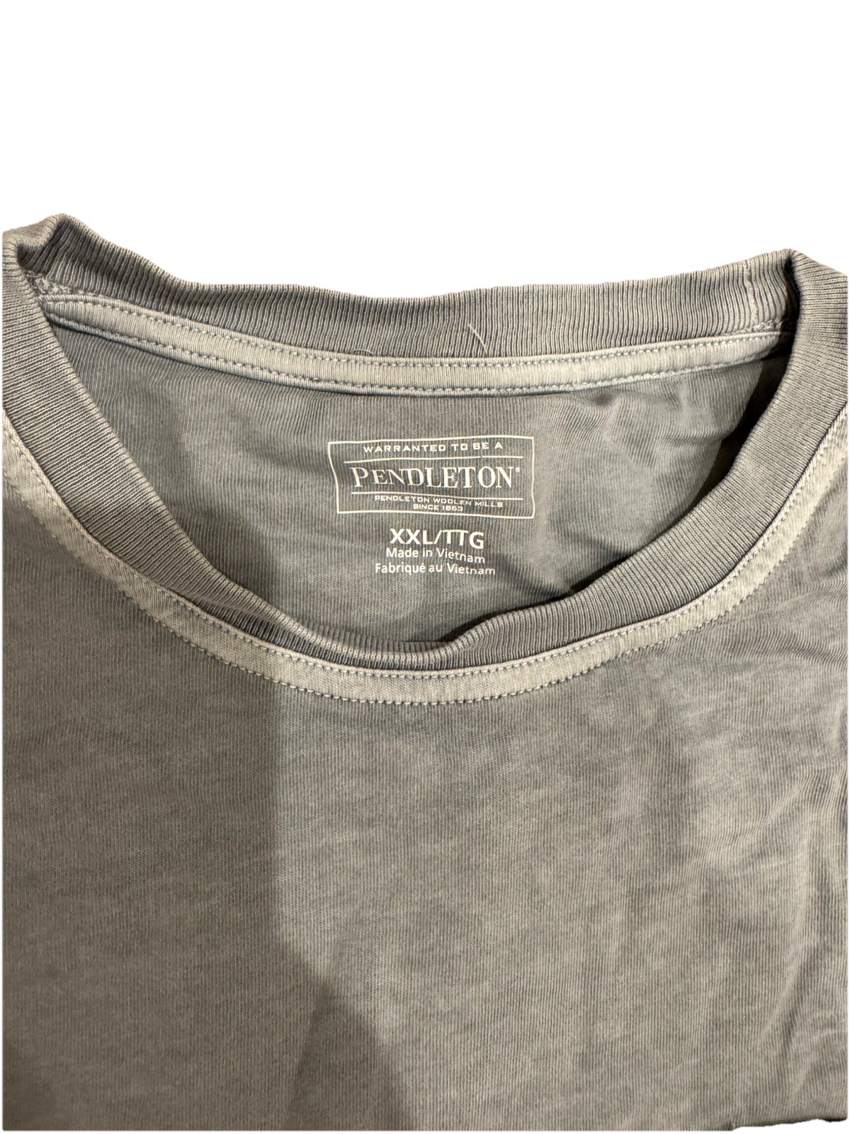 Pendleton TShirt Men 2XL Oversized Retro Soft Classic Elevated Basic