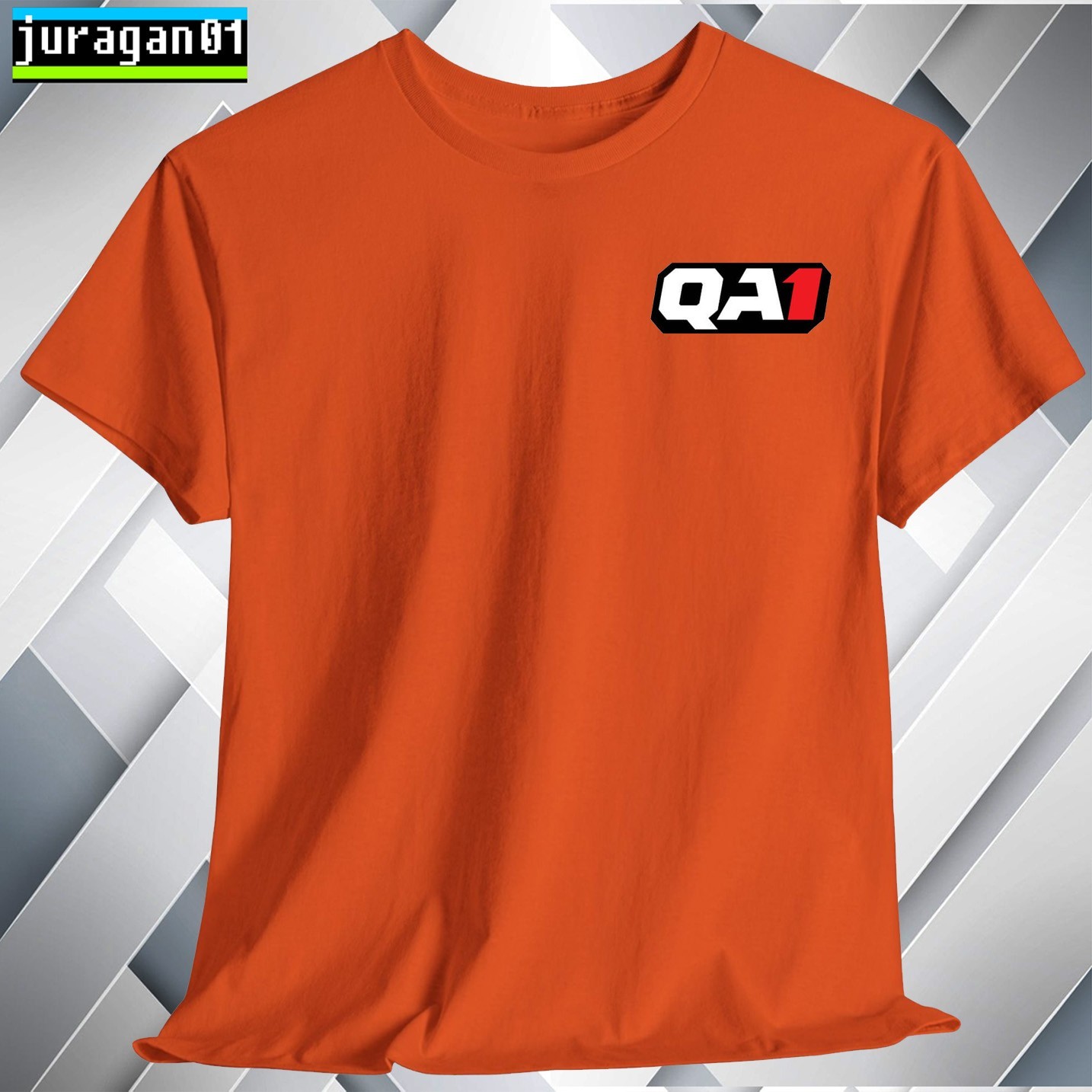 QA1 Kits T-Shirt Small Logo Black/Gray/Blue/Red/White S to 5XL Made in USA