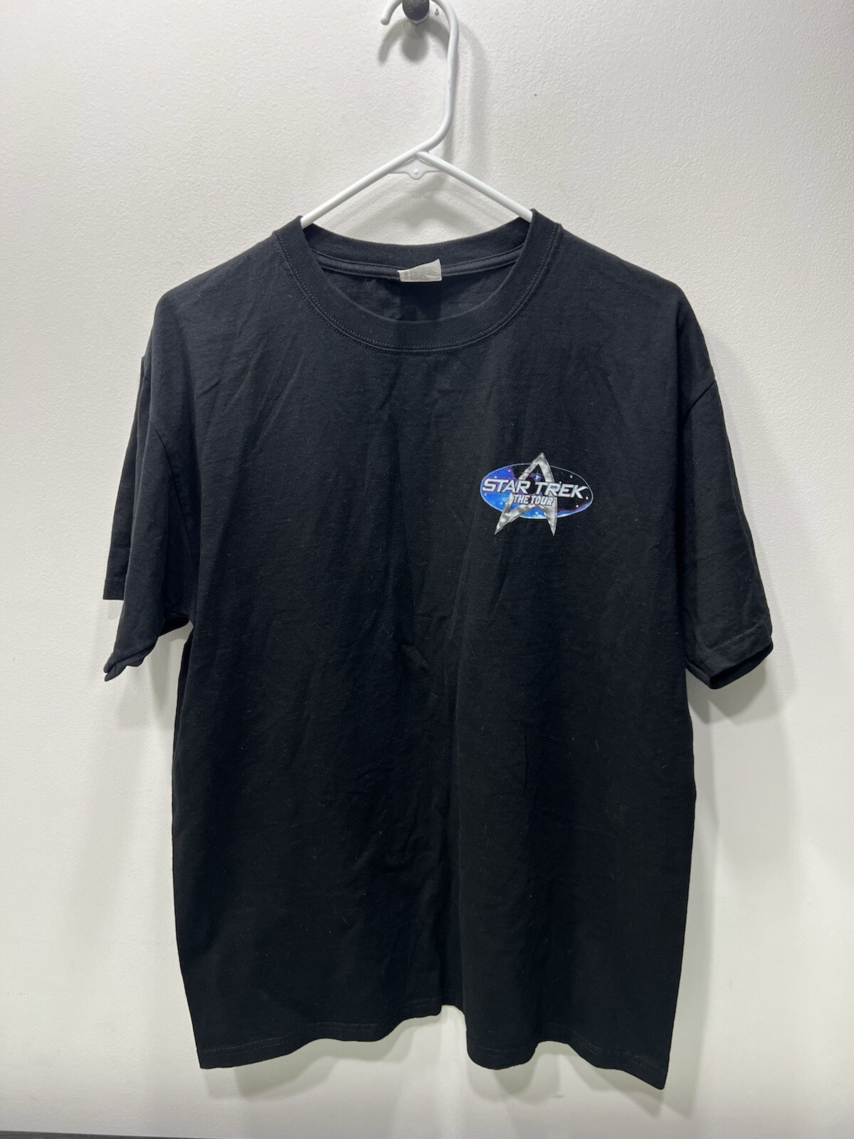 2008 Star Trek The Tour Movie Promo Tshirt Size Large ( See Pics ) Y2K