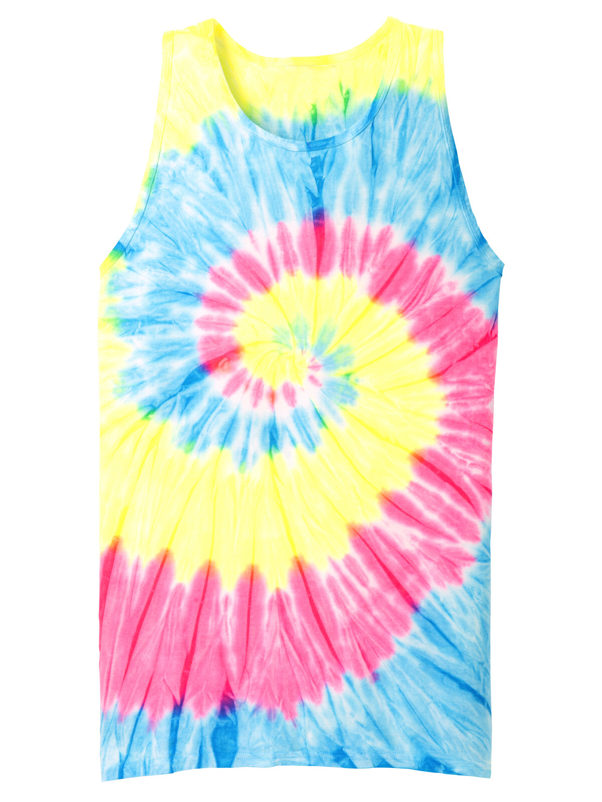Gravity Threads Mens Tie-Dye Tank Top