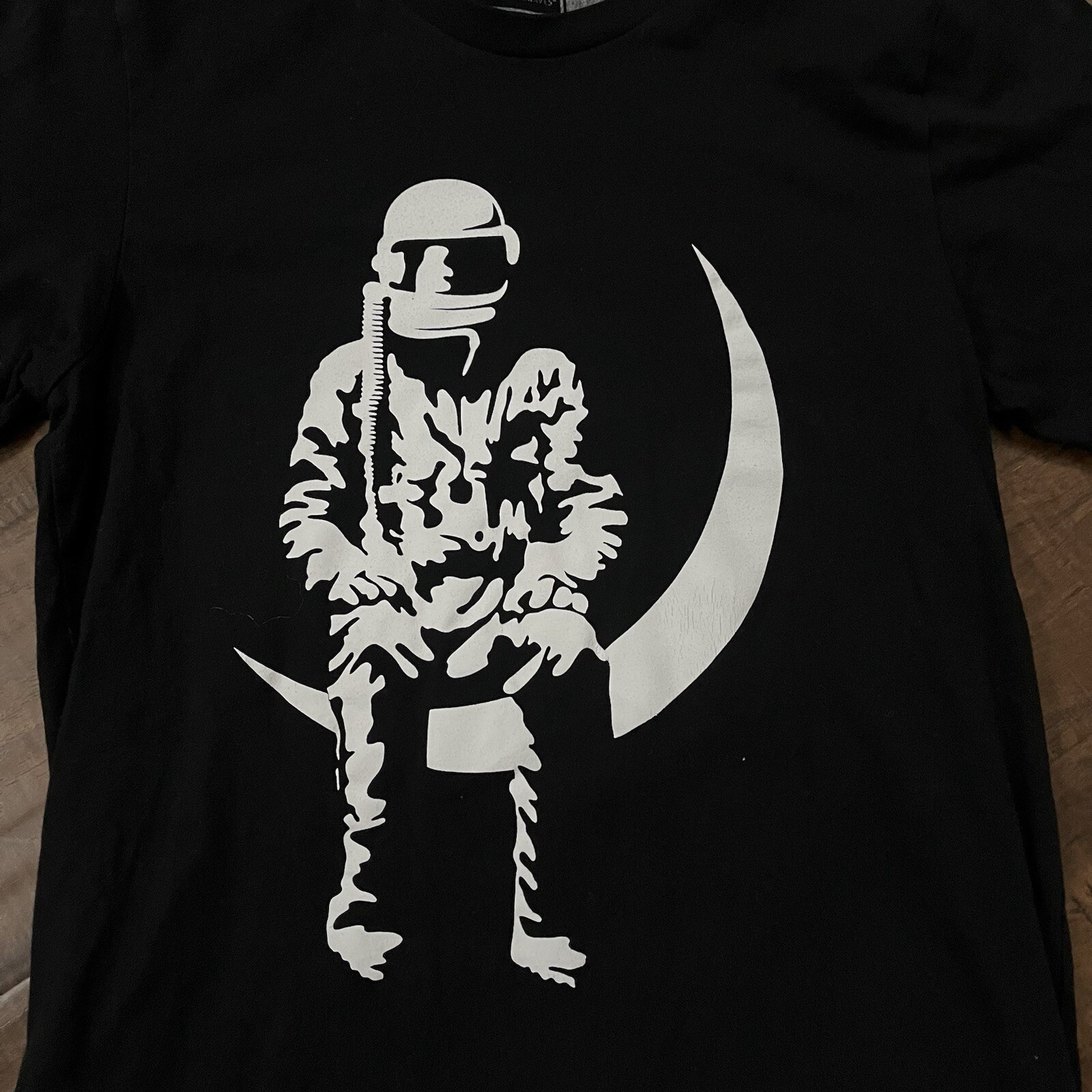 Angels And Airwaves Love Mens Medium Black T-Shirt Blink 182 Tom Delonge Vtg