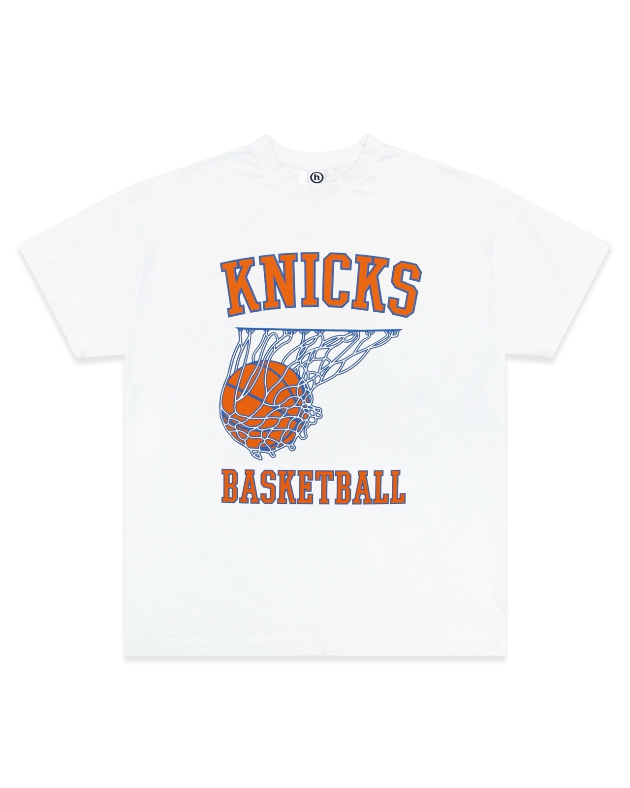 Hidden NY New York Knicks Basketball Tee – White – Large – NEW – NBA CHAMPIONS