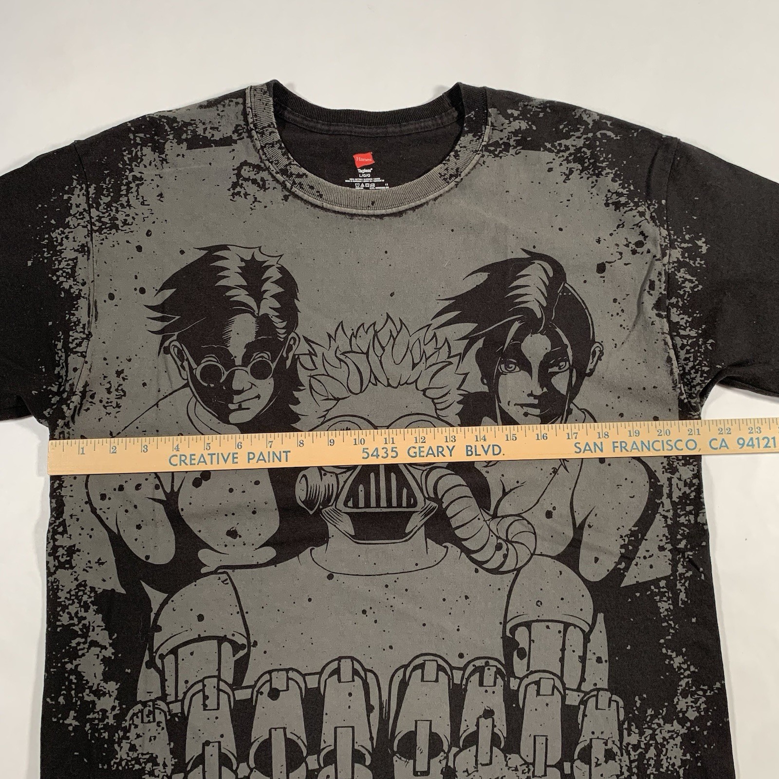 DEFCON 20 Hacker T-Shirt Men Large All Over Print Cyber Security Convention