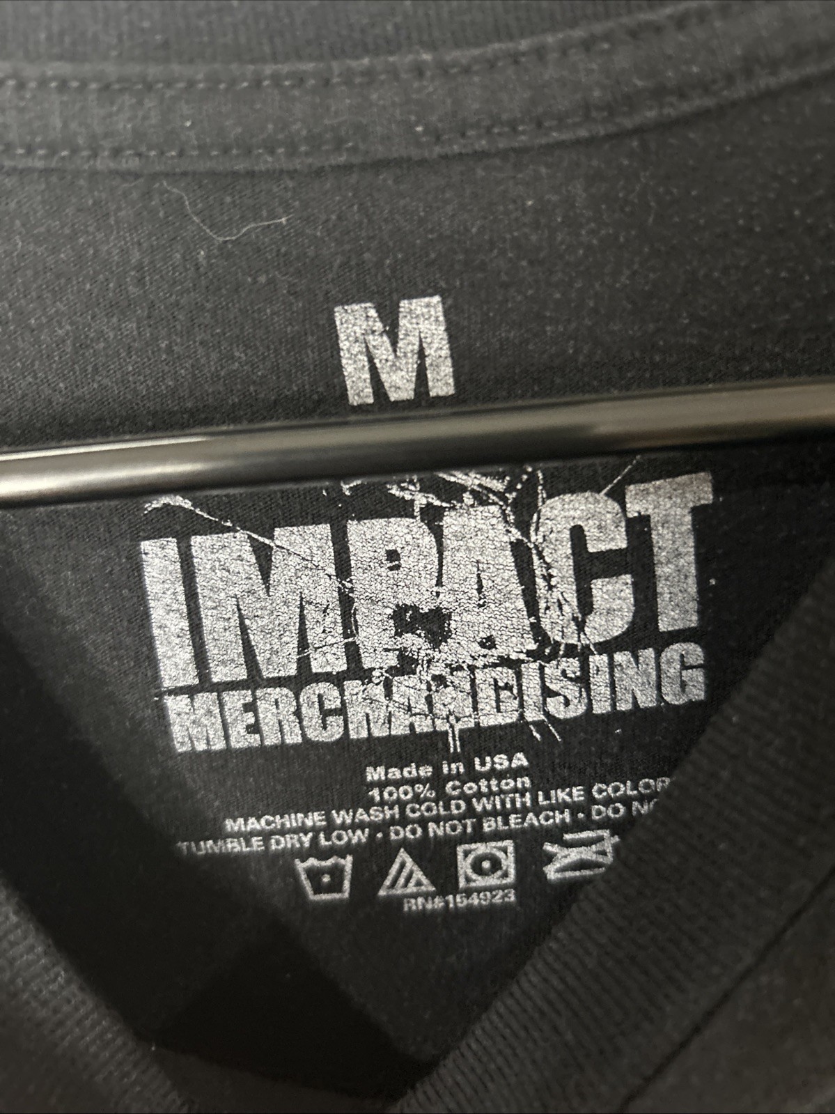 Impact Merchandising Shirt Mens M Black Dio Holy Diver Made in USA Graphic Tee