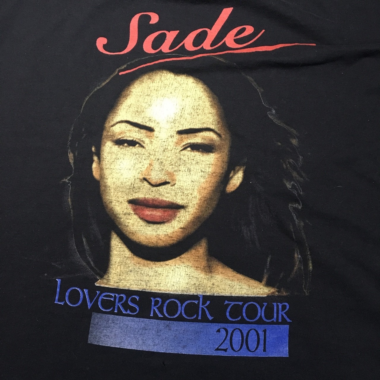 Sade Lover’s Rock Tour Parking Lot Boot Cotton Black Unisex S-234XL T-shirt