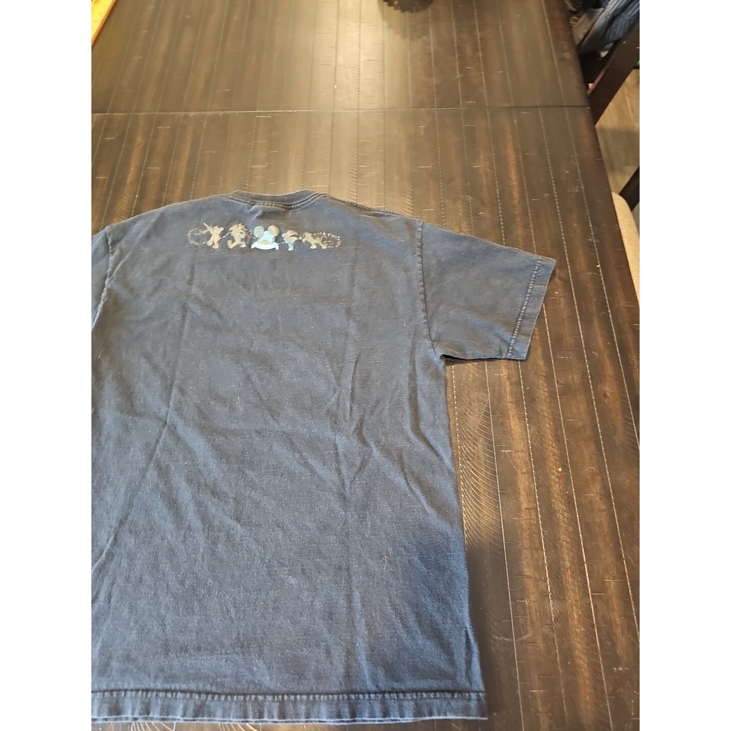 Walt Disney World Mens Black Happiest Celebration on Earth Shirt Size L