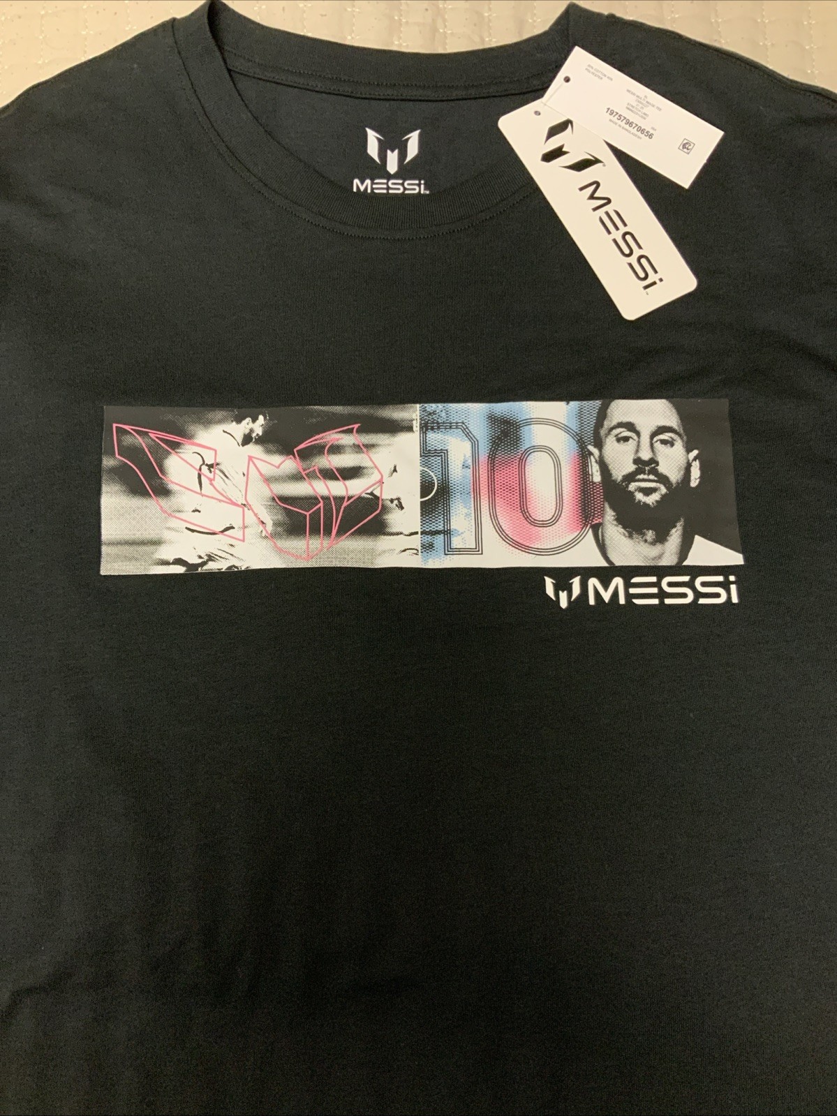 Lionel Messi Inter Miami Argentina Shirt NWT Size XL 60/40 Poly Cotton