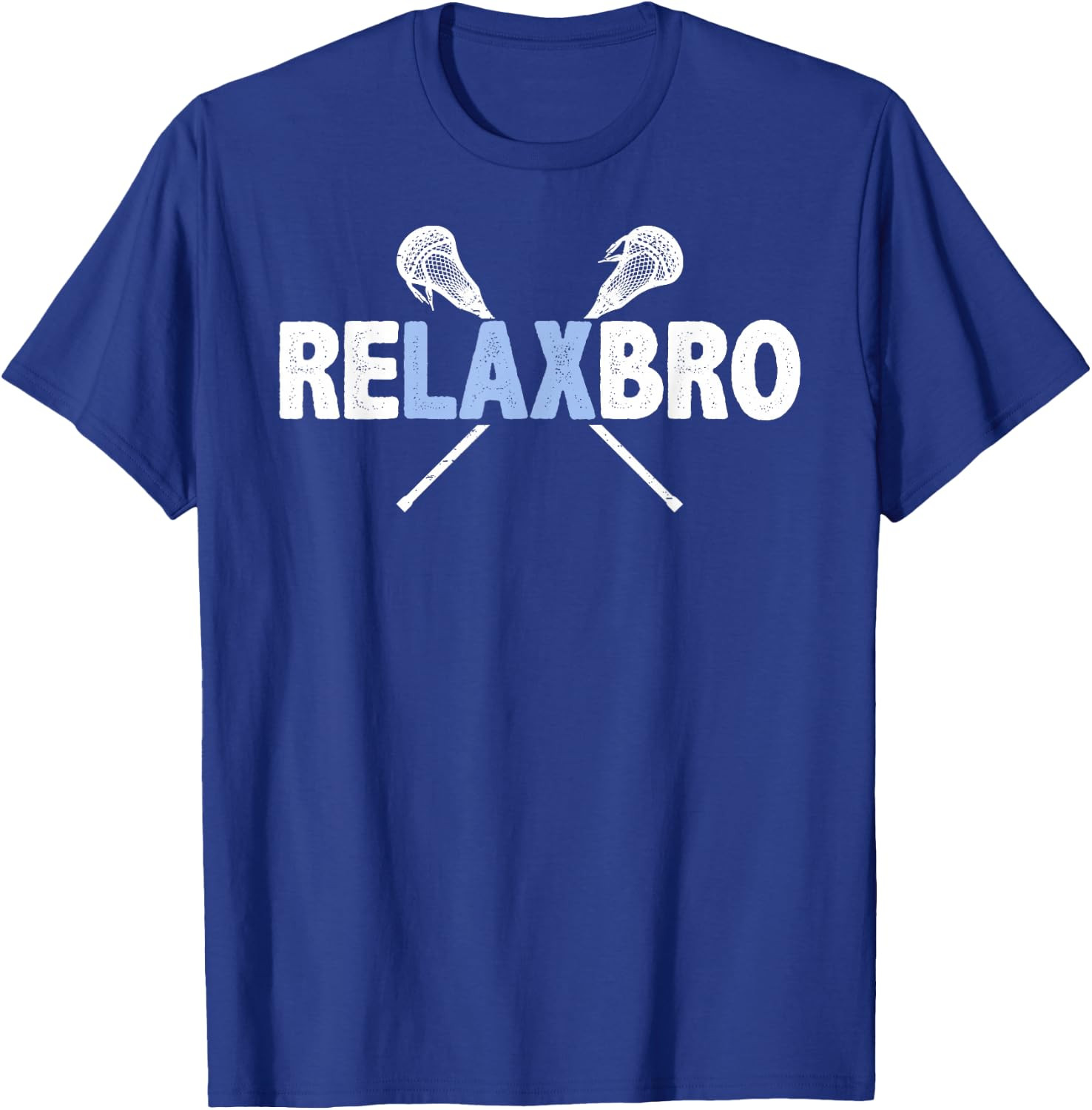 Relax BRO Funny Lacrosse Player Lax Lover Joke Kids Adults T-Shirt