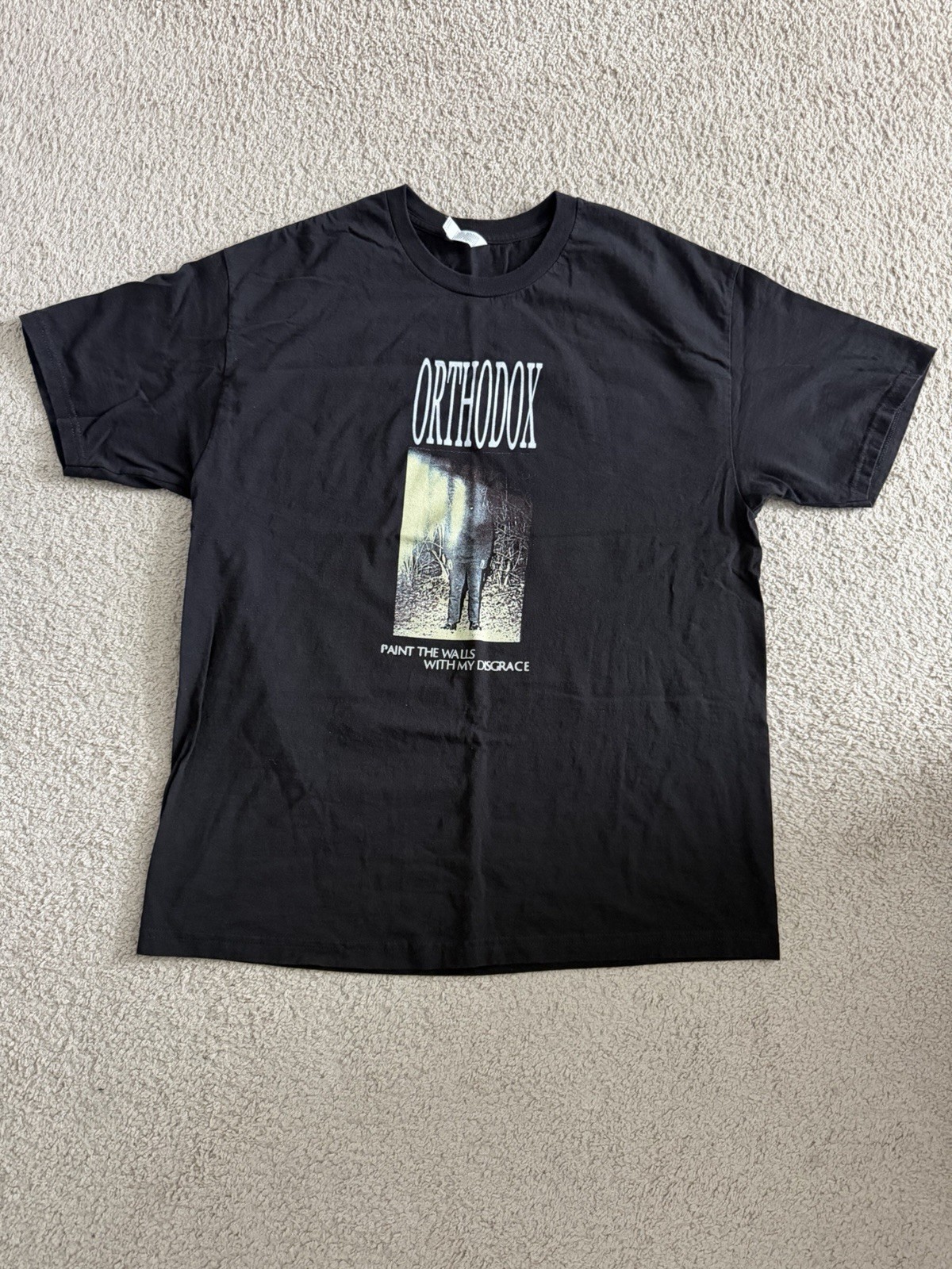 Orthodox Sacred Place V2 T Shirt Mens XL Hardcore Metalcore Band Tee