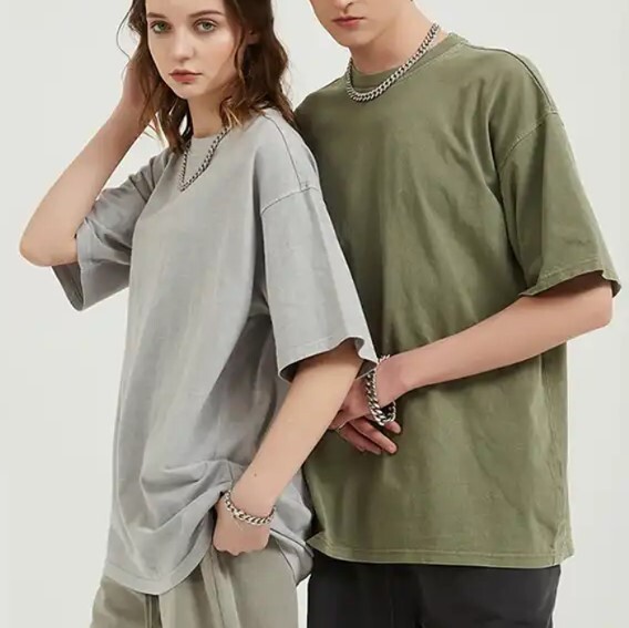 100% Cotton Washed Plain Oversized T-Shirts – Comfort and Style Combined!