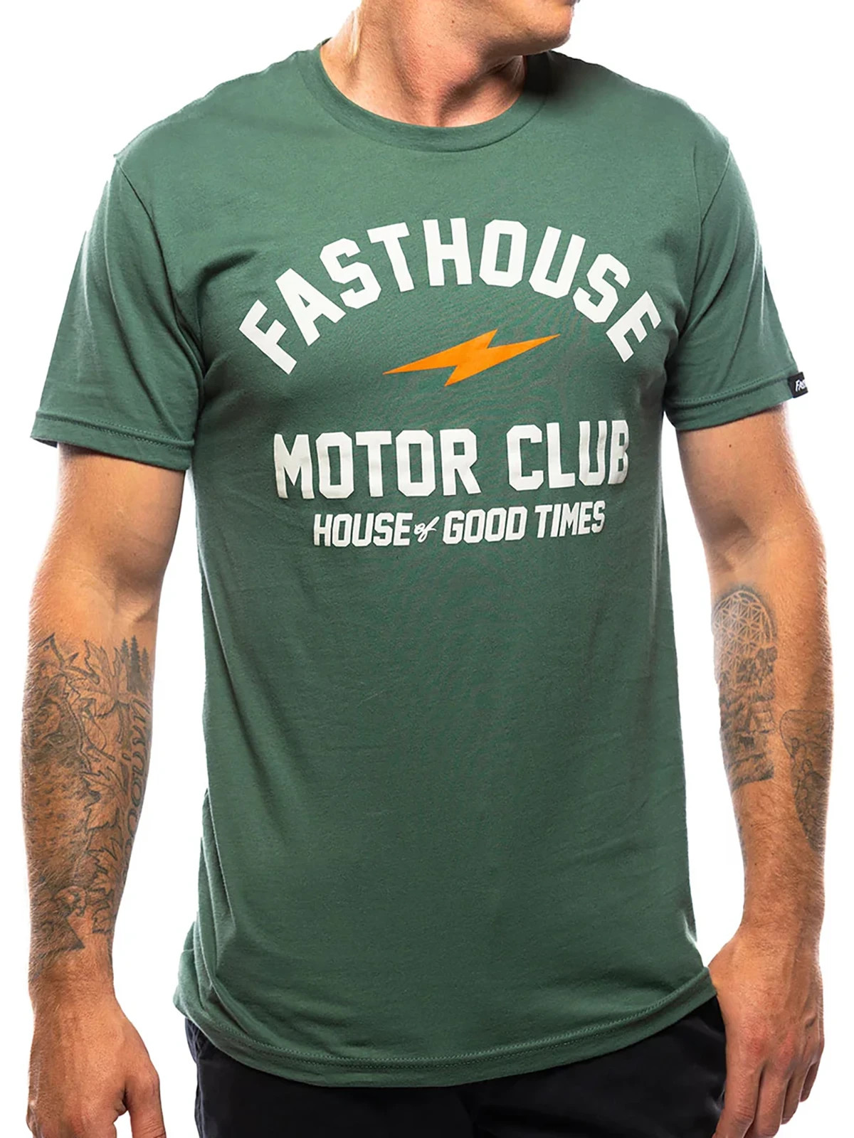 Fasthouse Men’s Mallet Short Sleeve Motocross T-shirt Motor Club Good Times Tee