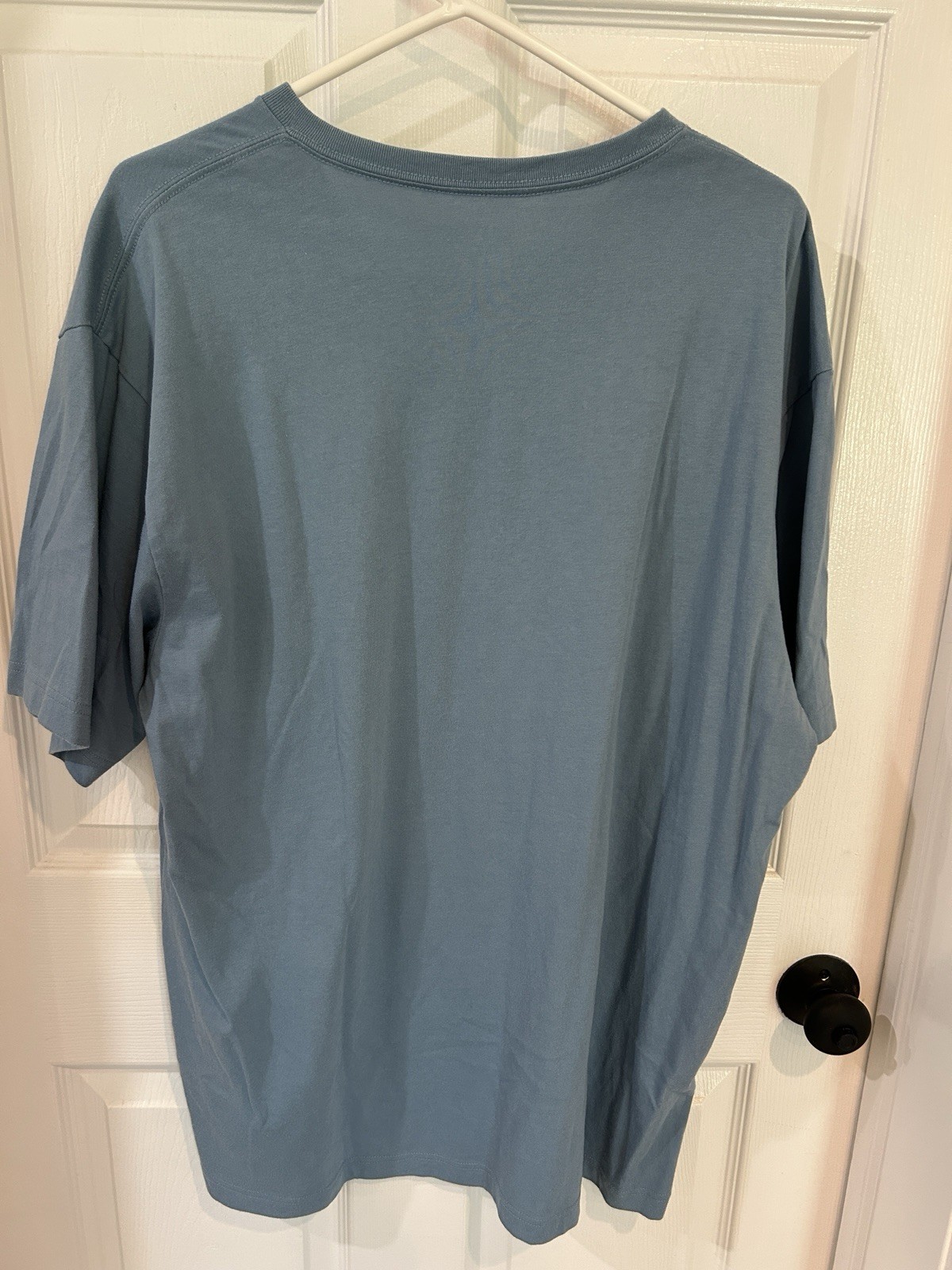 John Ashford Men’s V Neck Blue Size XXL Cotton T-Shirt Relaxed Fit EUC!
