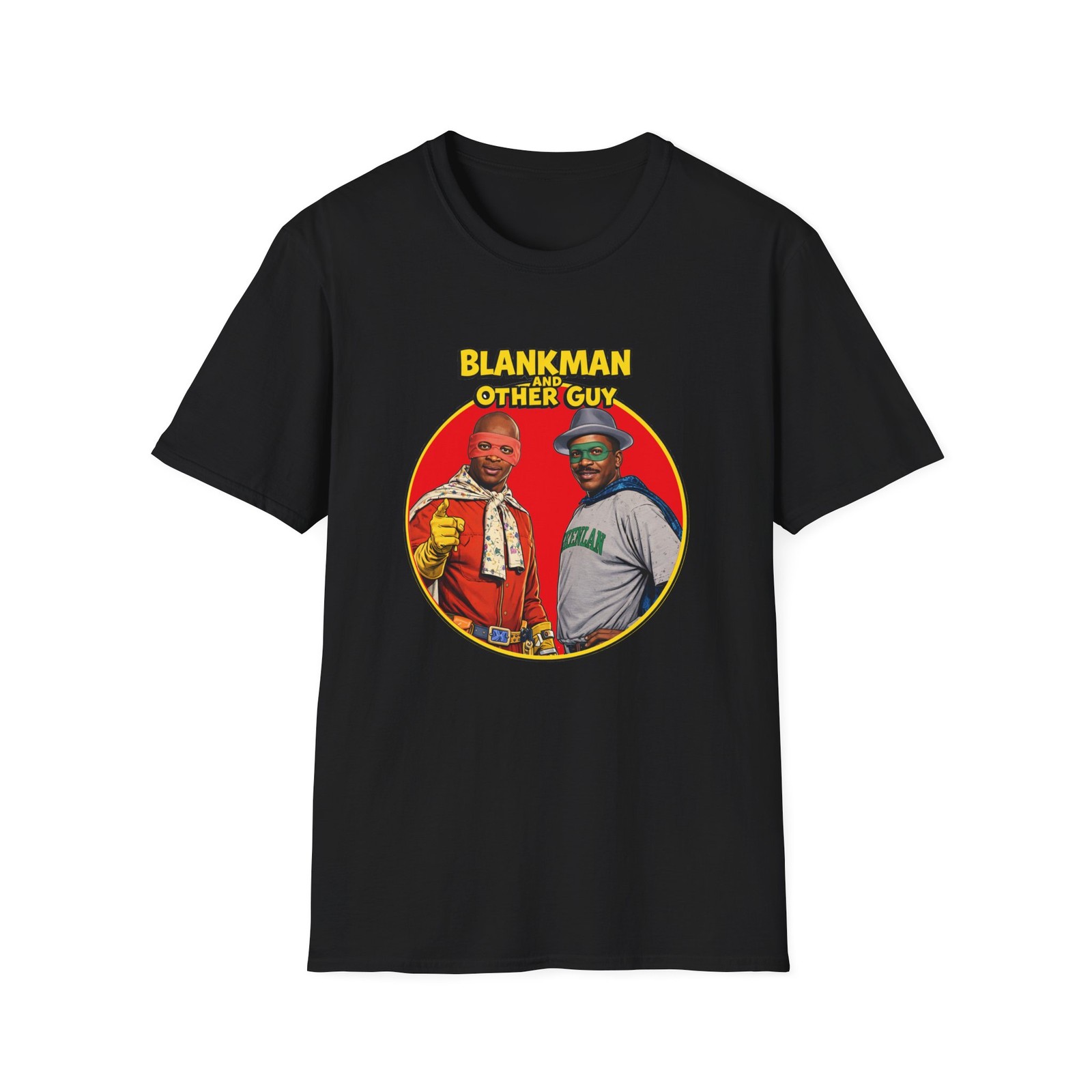 Blankman and Other Guy T-Shirt | Retro Movie Poster Graphic