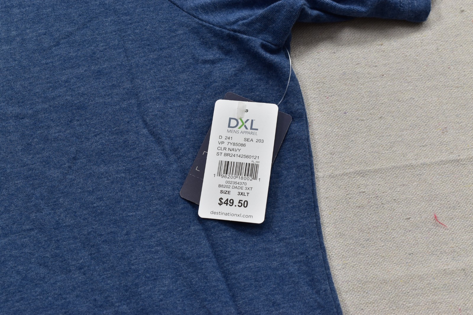 Lucky Brand Men’s Fender Rock Hand Blue Short Sleeve Crew Neck Size 3XLT NEW
