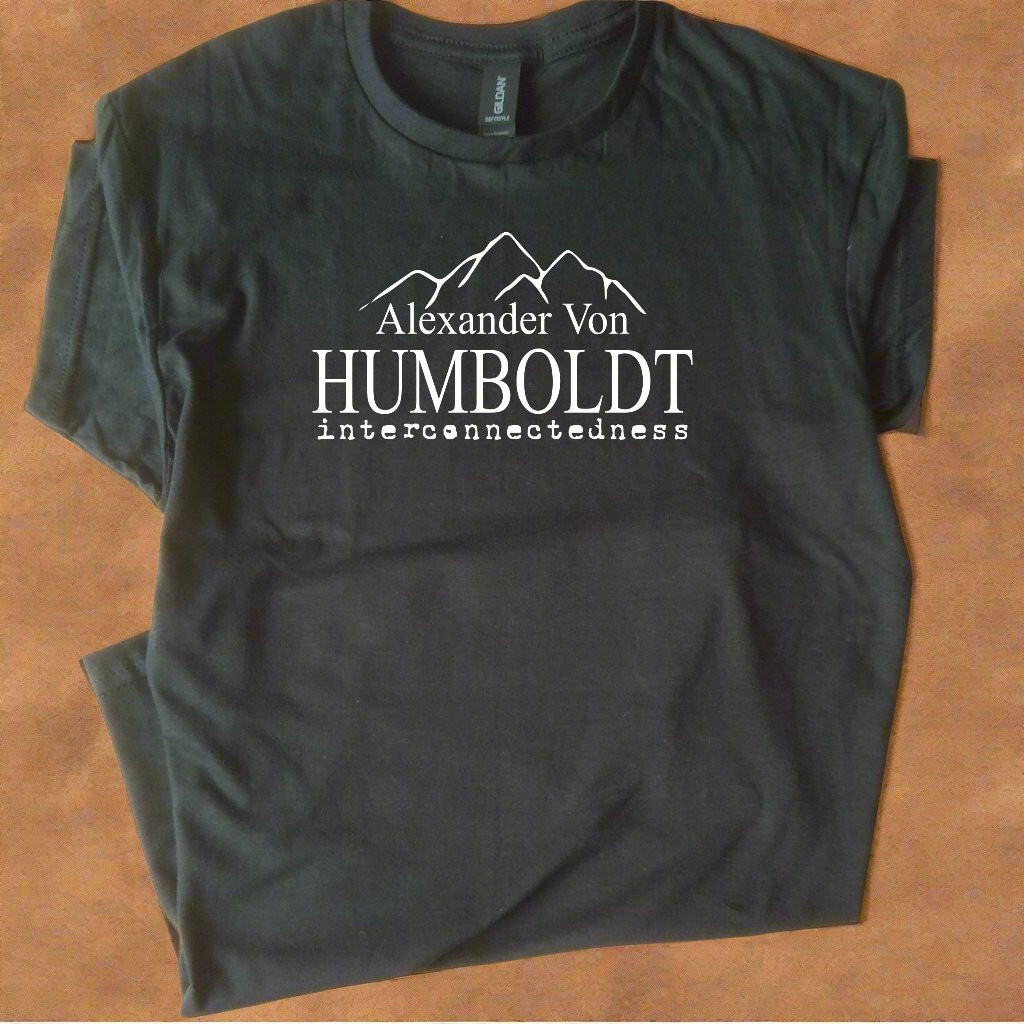 Alexander Von Humboldt T-Shirt – ‘Interconnectedness’, Environment, S-XXL