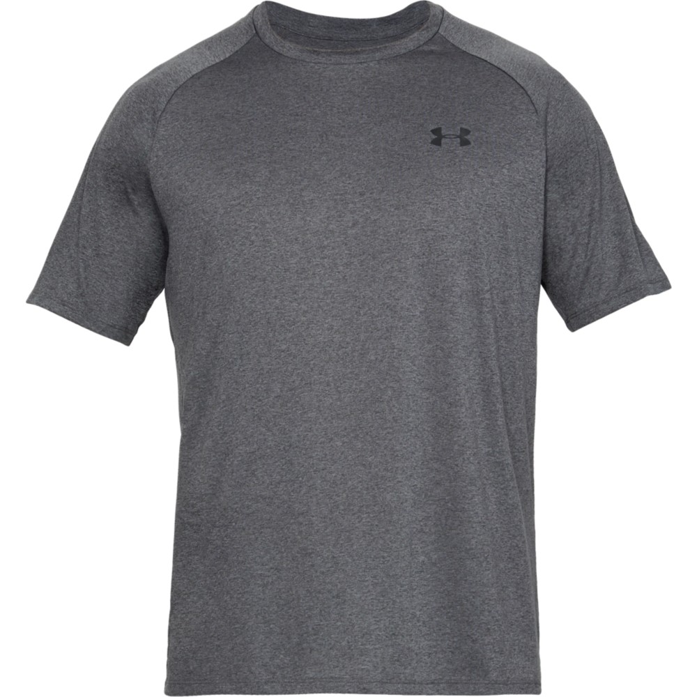Under Armour 1326413 Men’s UA Tech Tee 2.0 S/S T-Shirt, Carbon Heather, Small