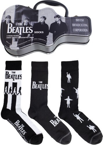 The Beatles – Perri’s – Beatles – BBC – Crew Socks (3 Pack Collector Guitar Shap