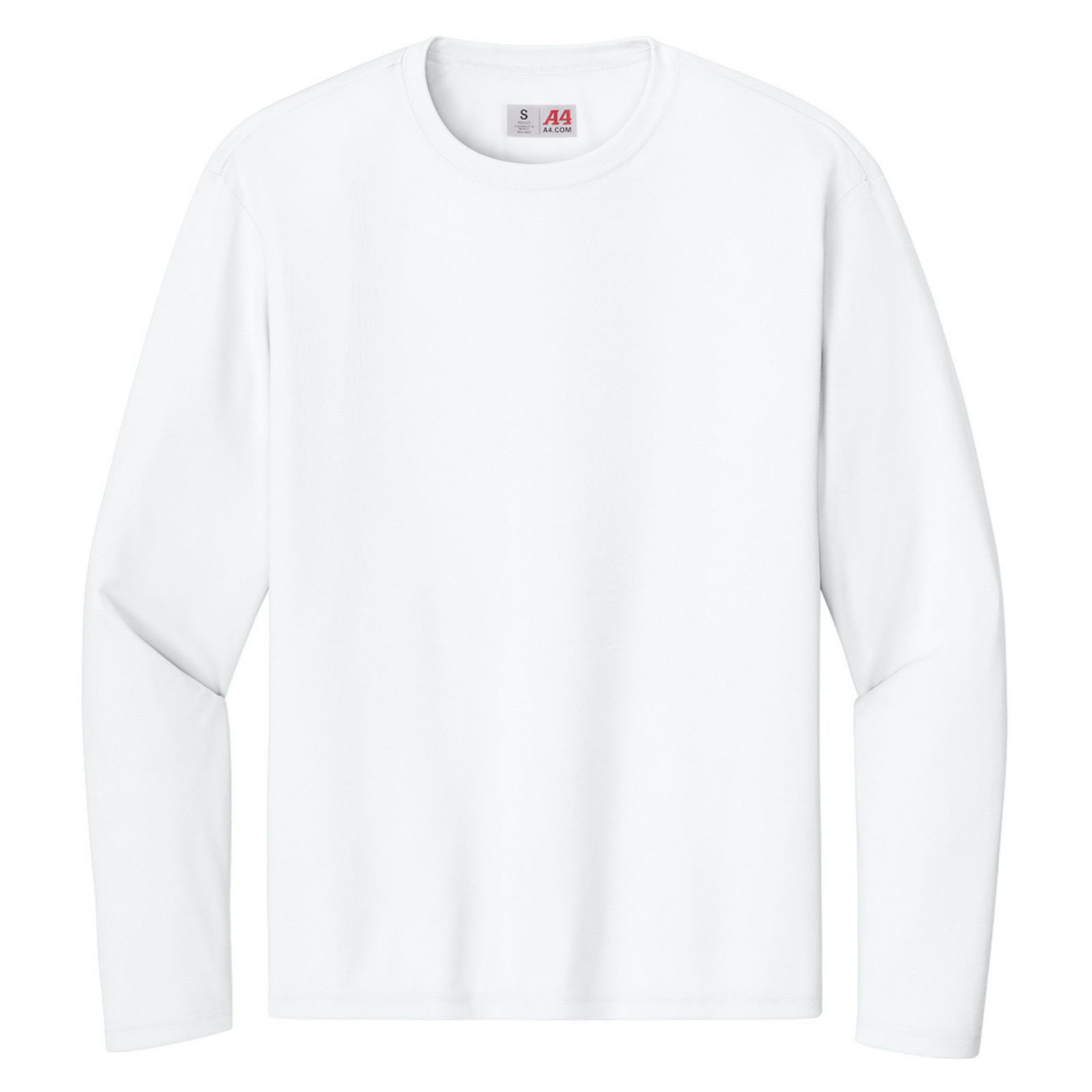 UPF 44+ A4 Cooling Performance Long Sleeve Tee A4N3165 XS-3XL