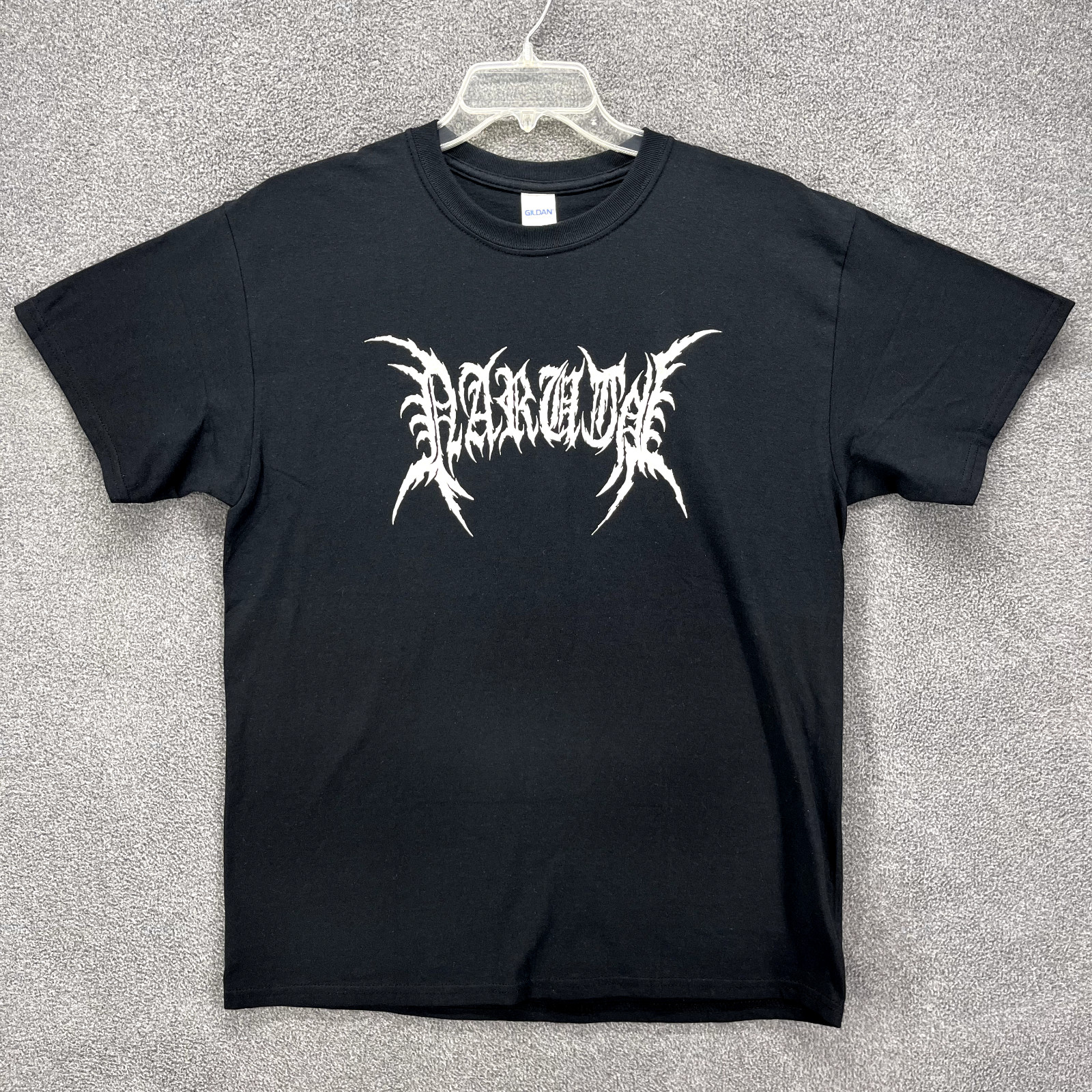 Heavy Metal Rock Band T-Shirt Adult Large Black American Music Logo