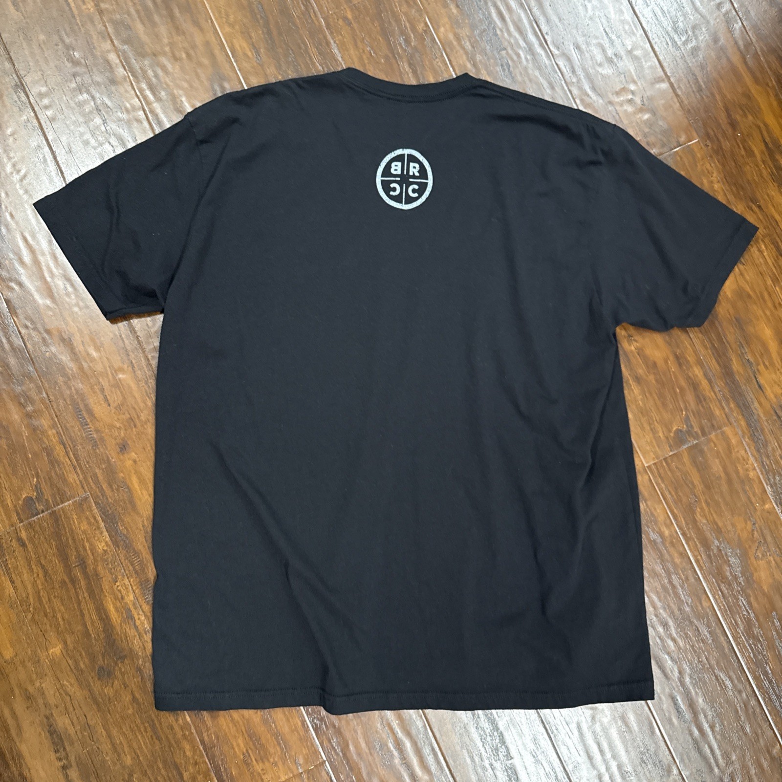 Black Rifle Coffee Company T-Shirt Men 2XL Black Spellout Graphic Tee Logo