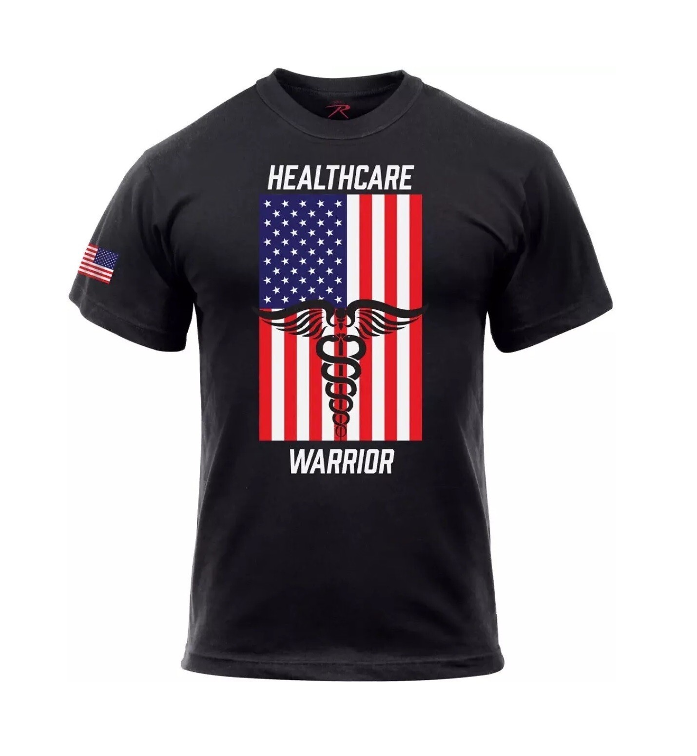 ROTHCO – HEALTHCARE WARRIOR / 60% COTTON 40% POLY / S-SLEEVE T-SHIRT (S)