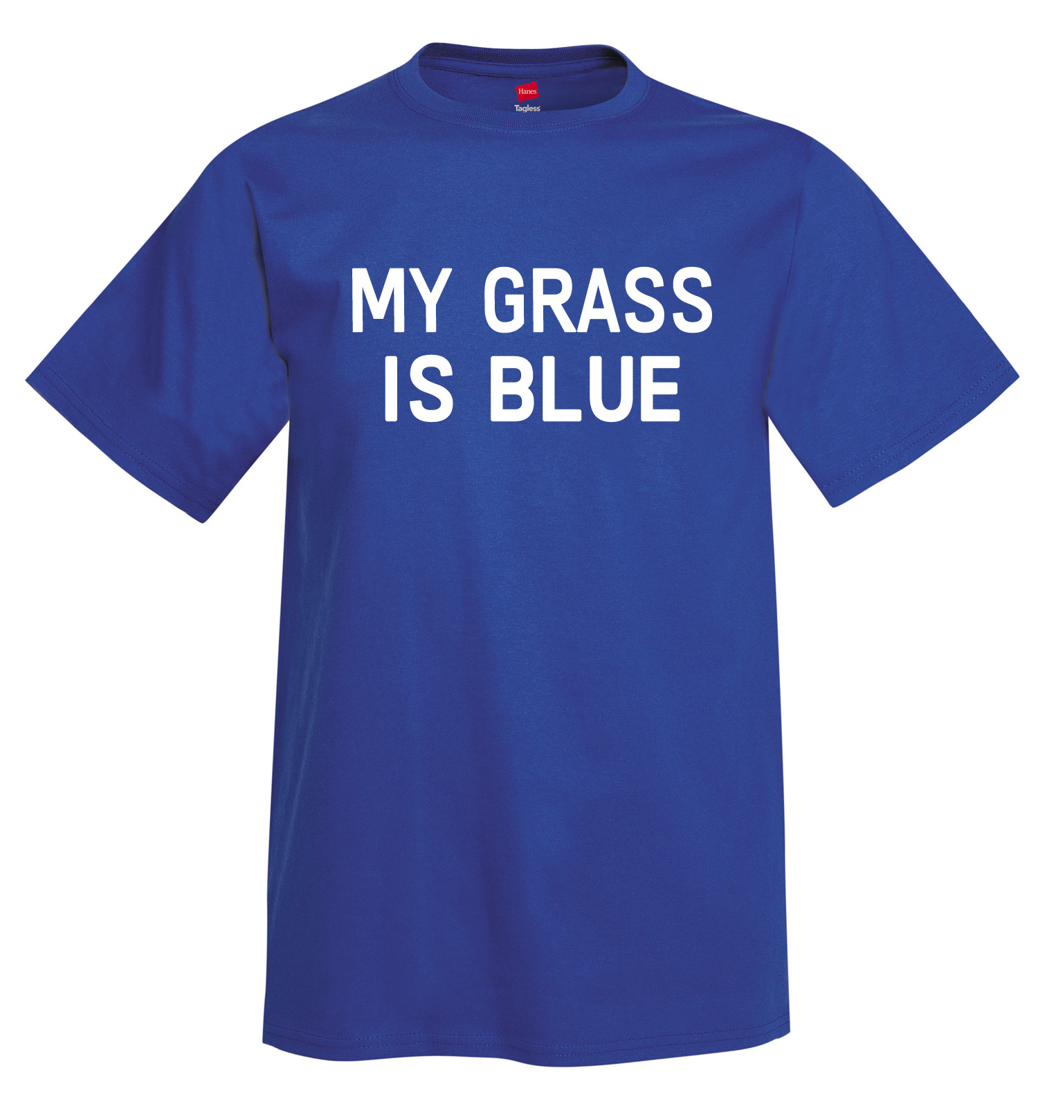 ZJD My Grass is Blue T-shirt 70’s bluegrass skynyrd Kentucky Southern Rock Tee