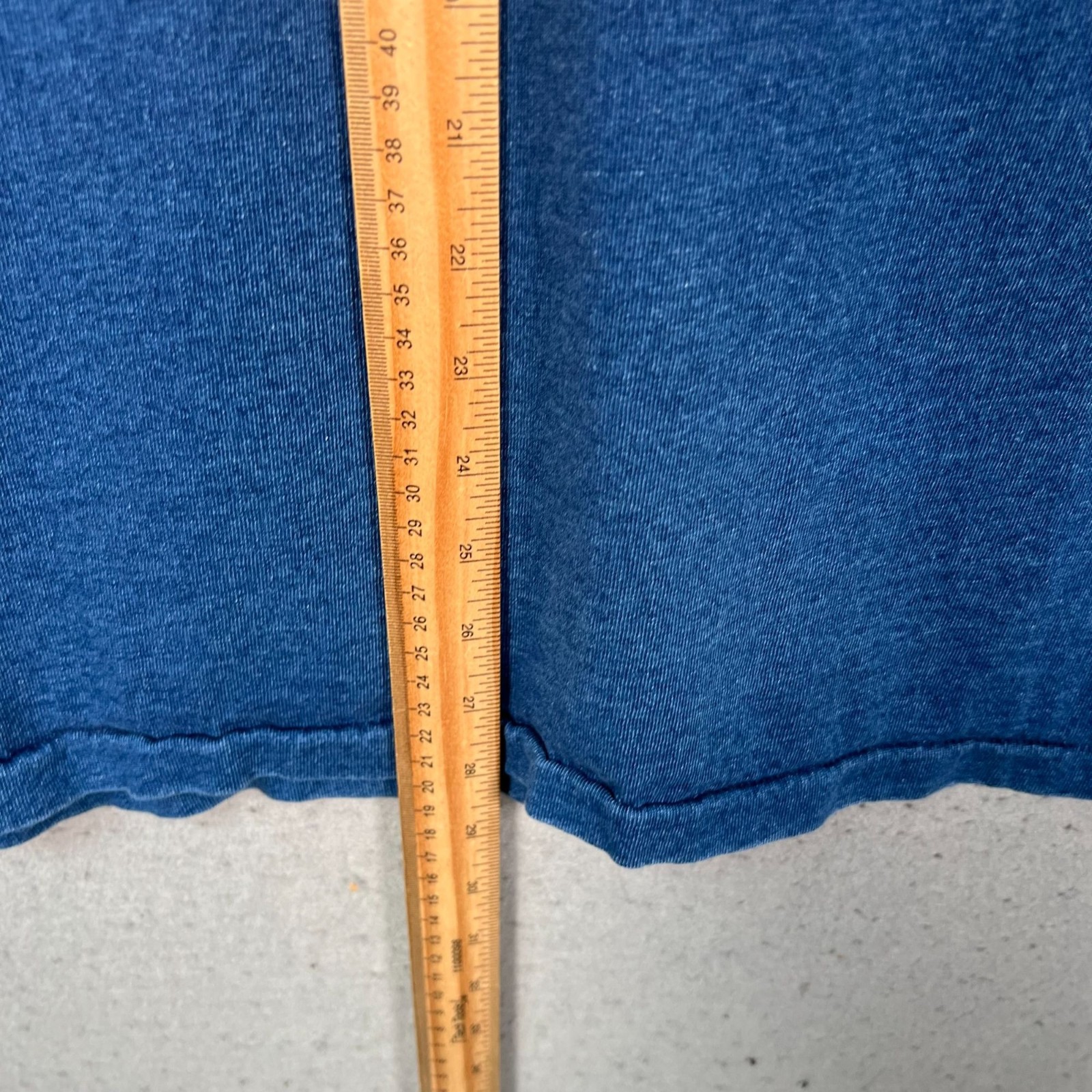 Uniqlo U Mens Size Large Blue Crewneck Cotton T-Shirt