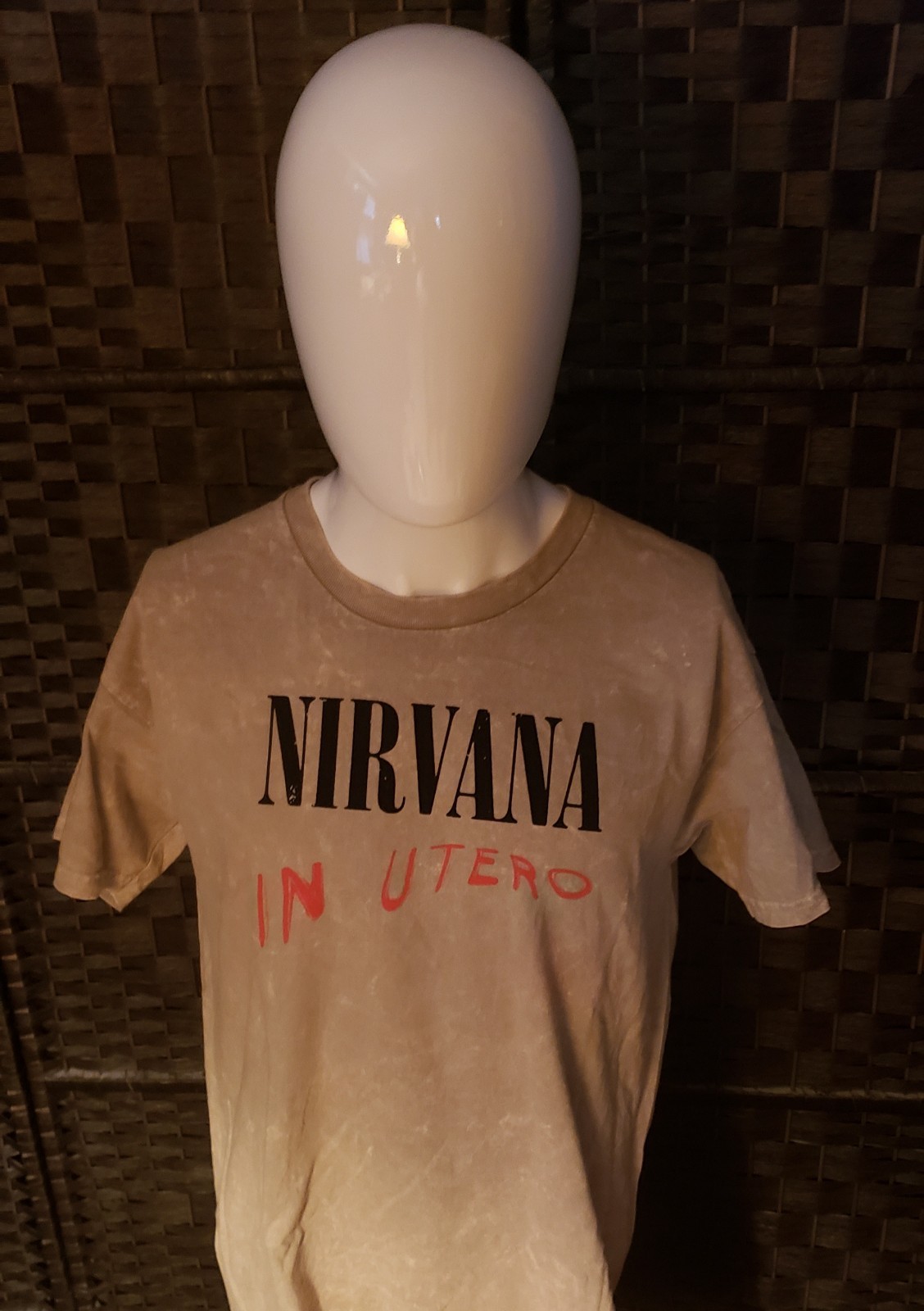 Nirvana T Shirts Size Large New! In Utero ! Kurt Cobain.Buyer GetsBoth! SEE PICS