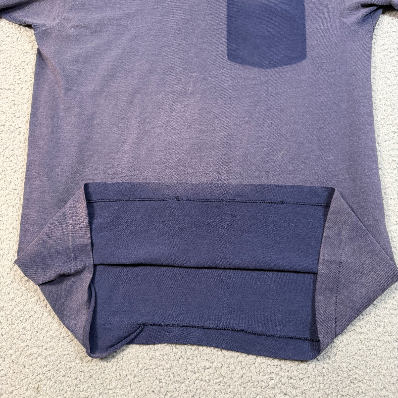 Vintage Faded Ghost Pocket T Shirt Men S Single Stitch 70s 80s Distressed Soft