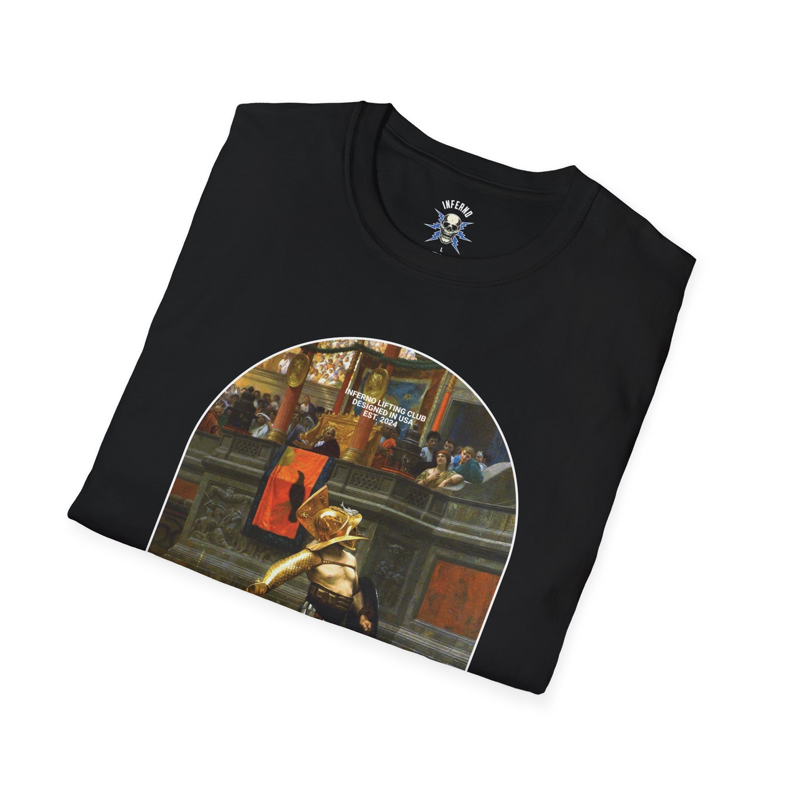 Gladiator Workout T-shirt, Mens Gym shirt, Pump cover, Bodybuilding Gym Tee