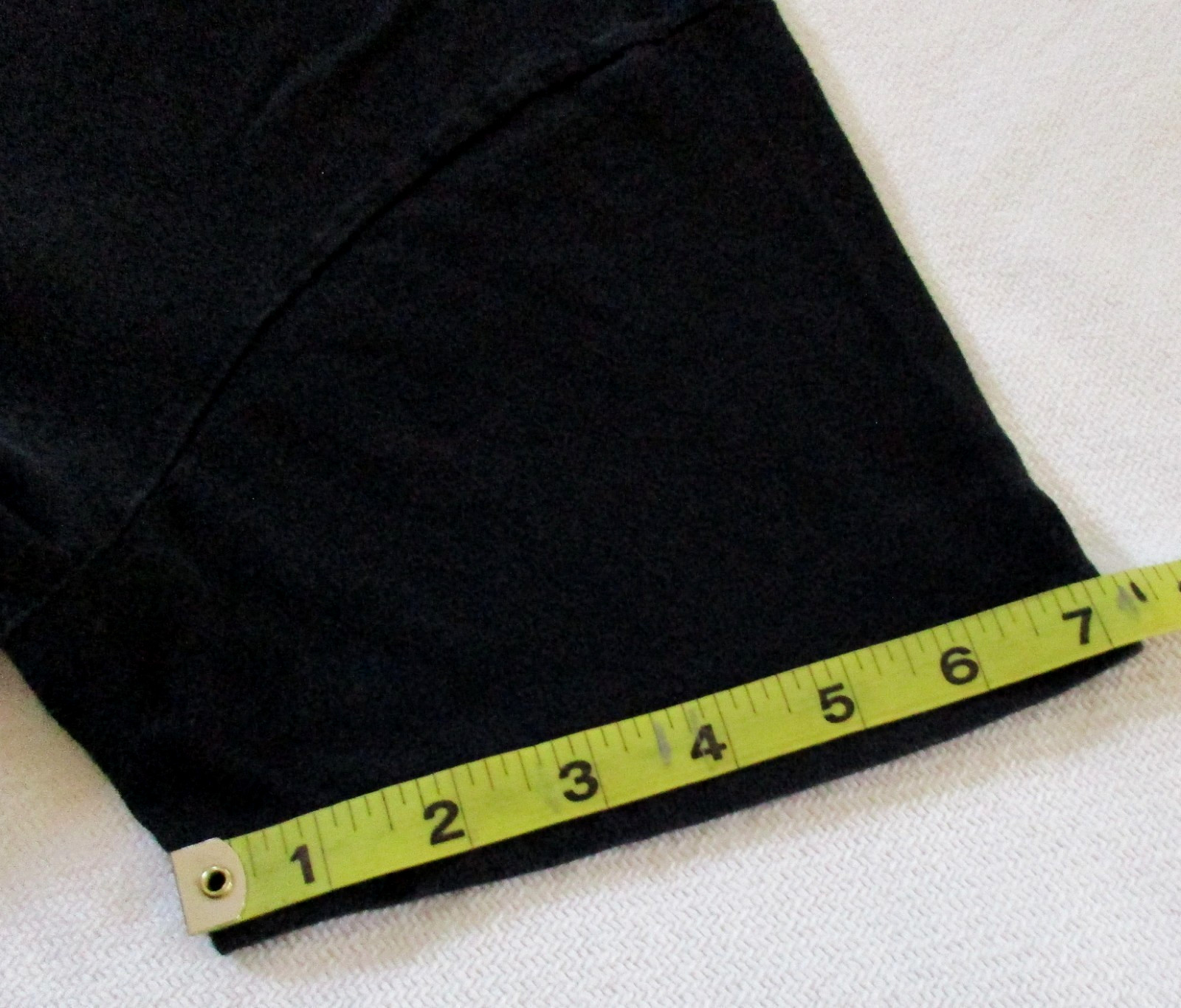Buck Mason T Shirt Mens M Medium Scoop Neck Curved Hem Preppy Smart Casual Black