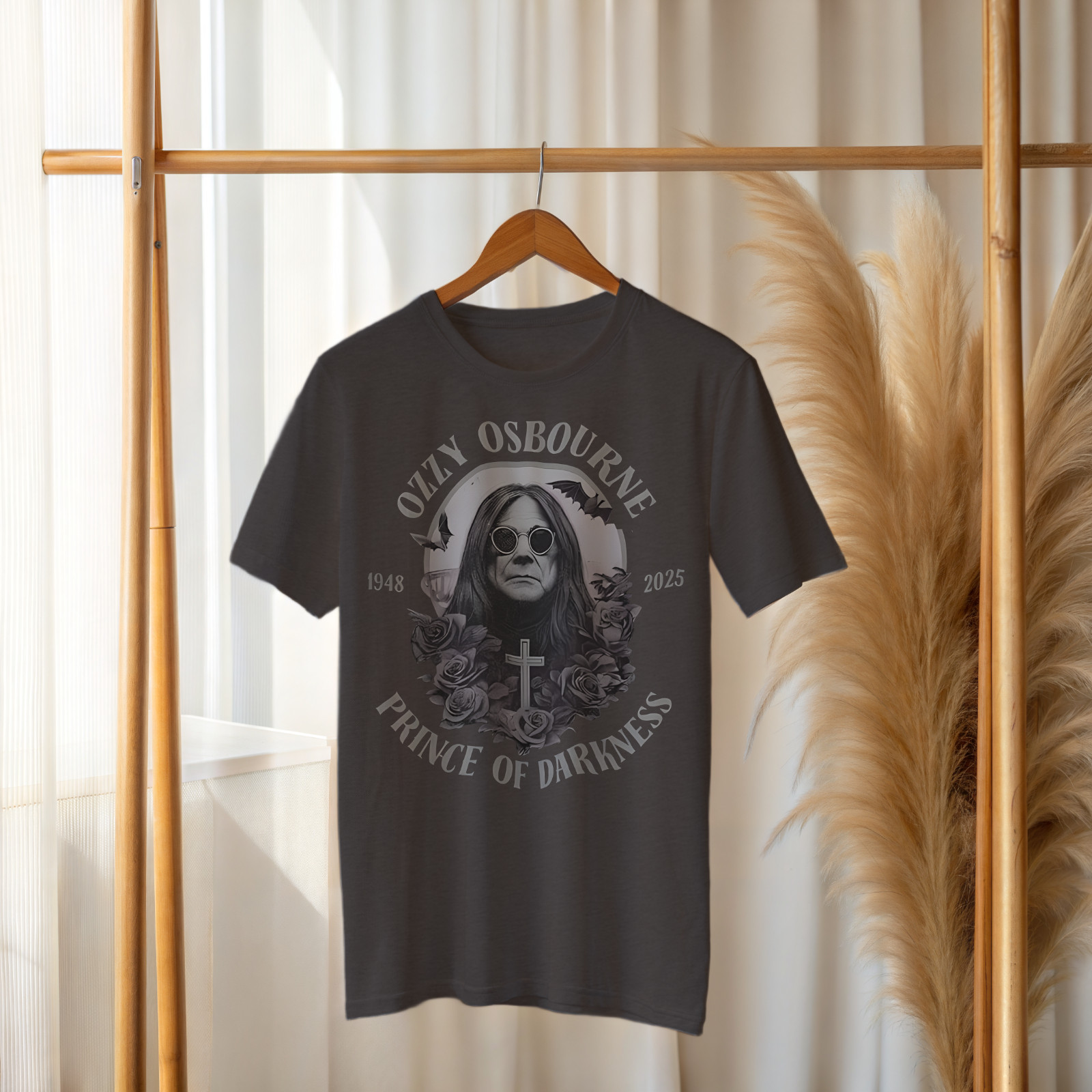 Ozzy Osbourne Prince of Darkness T-Shirt – Vintage Rock Tribute Tee A244