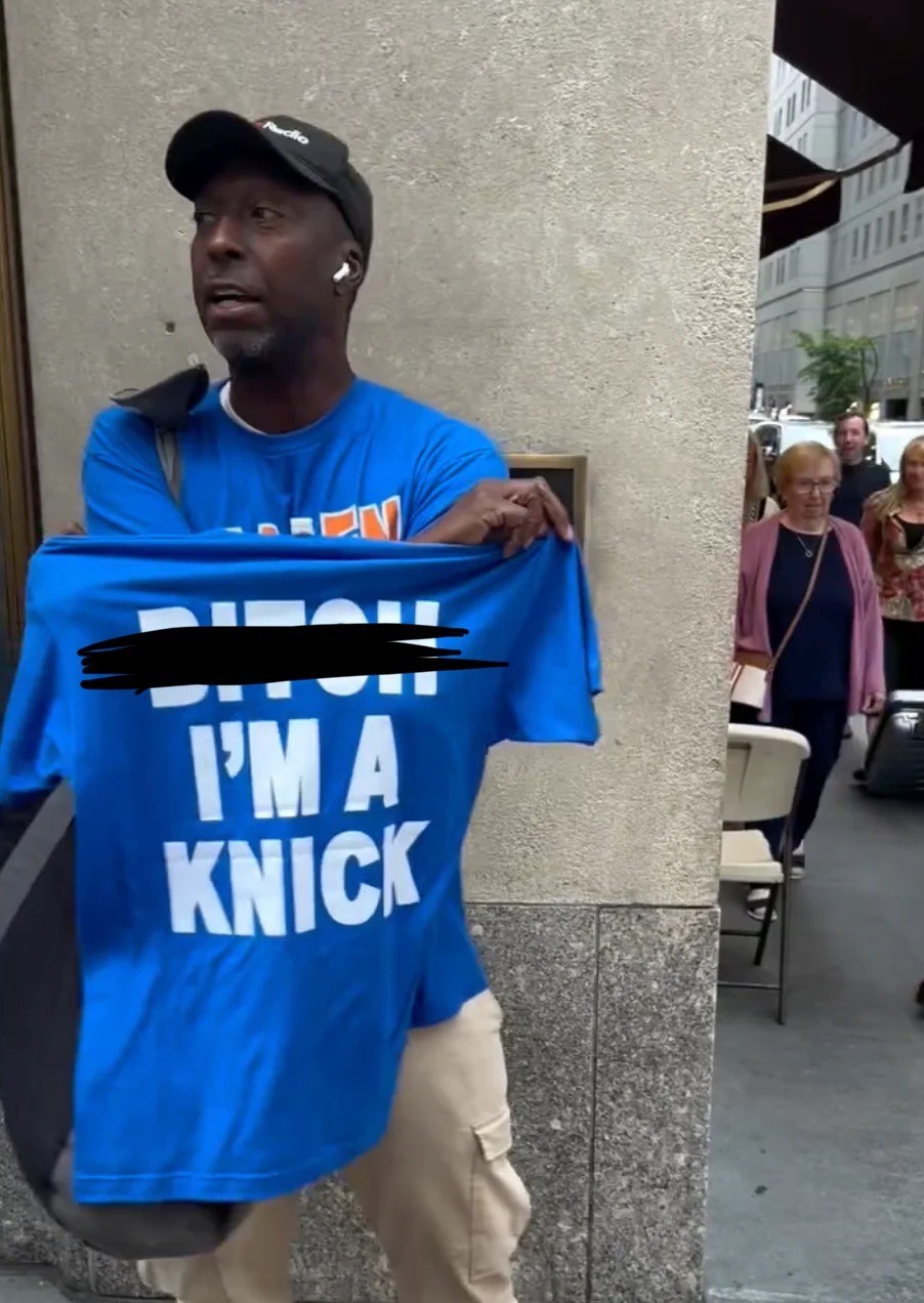 JALEN F’N BRUNSON B**** IM A KNICK TEE! NEW EXCLUSIVE SHIPS FAST 2026 CHAMPIONS