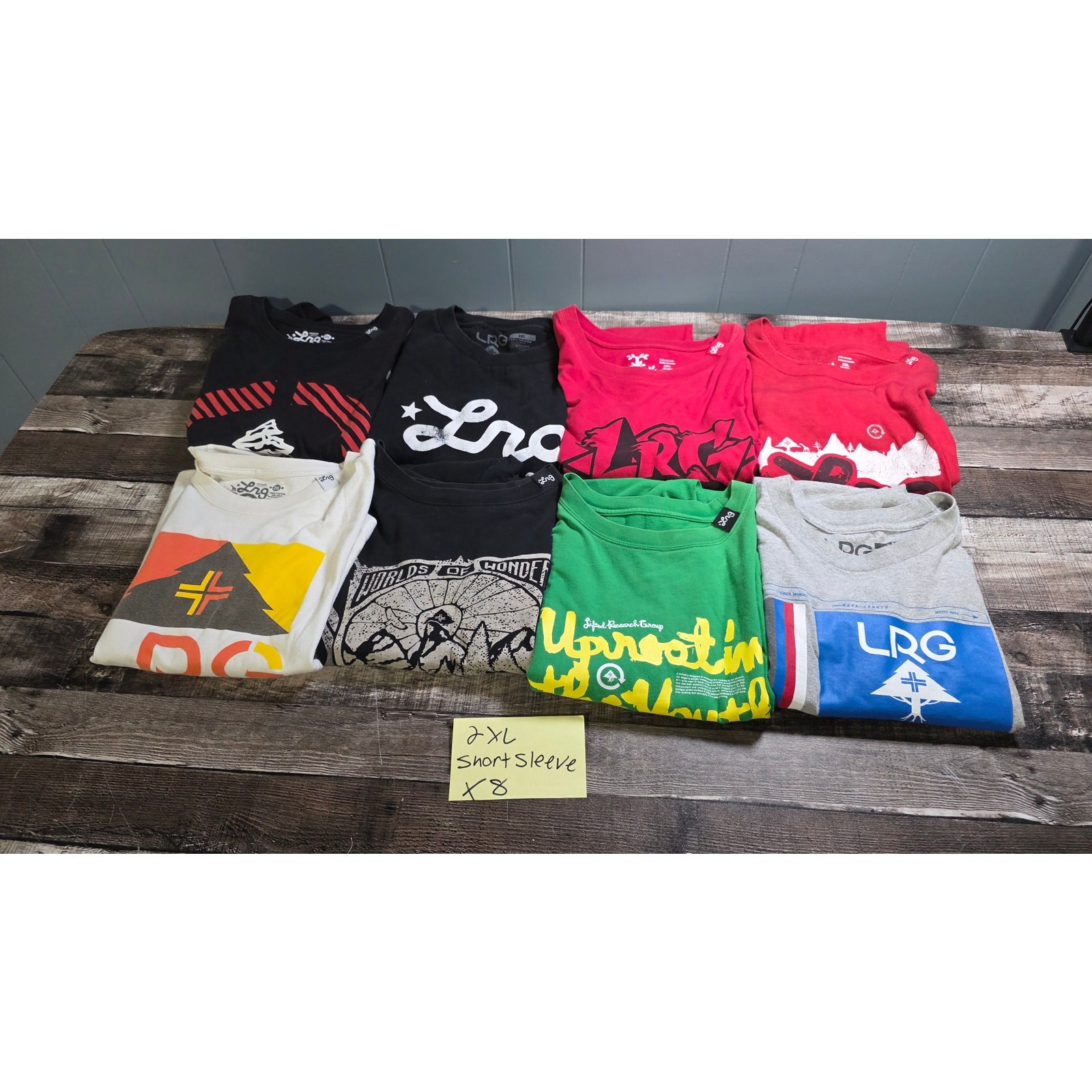 Lot of 12 LRG Lifted Research Group Shirts XXL XXXL
