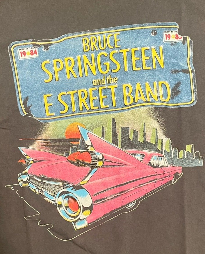 MENS AMERICAN EAGLE BRUCE SPRINGSTEEN & THE E STREET BAND TSHIRT SIZE LARGE NWT