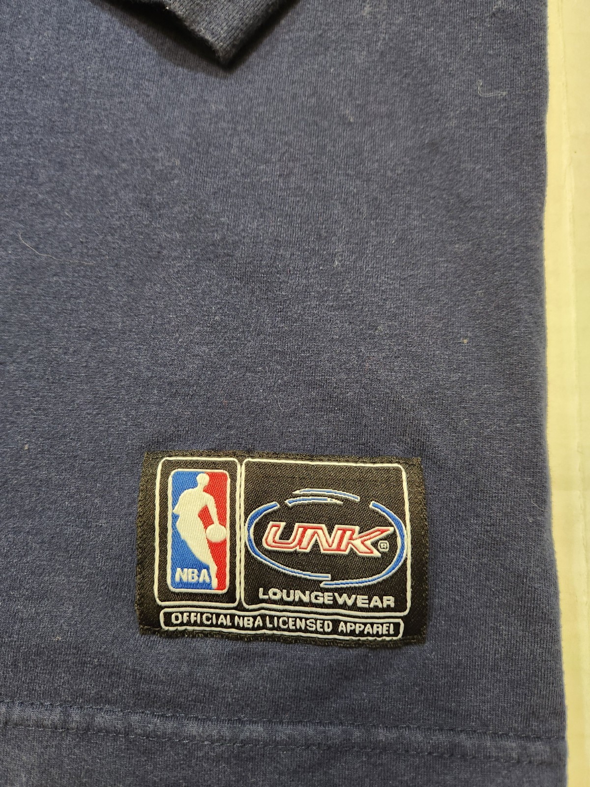 NBA All Teams UNK Official Product Lounge Wear Long Sleeve Blue T-Shirt XL