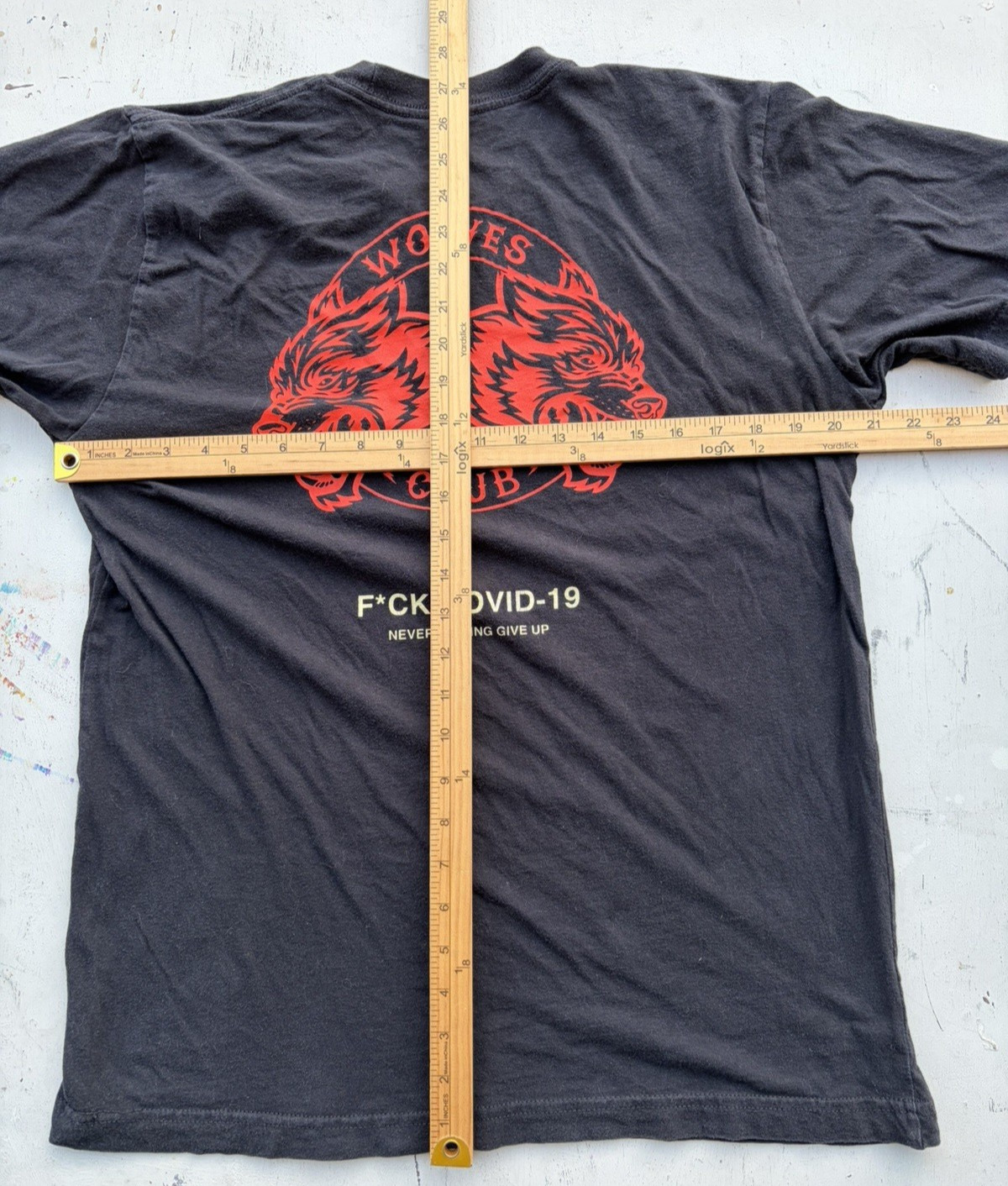 Men’s Darc Sport T-Shirt Black Wolves L Streetwear Limited Edition City 2019